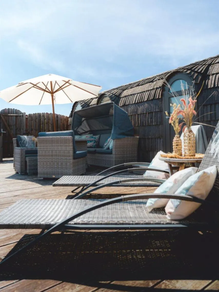 Balcony/Terrace in Lieblingsplatz Parey - Iglu an Land