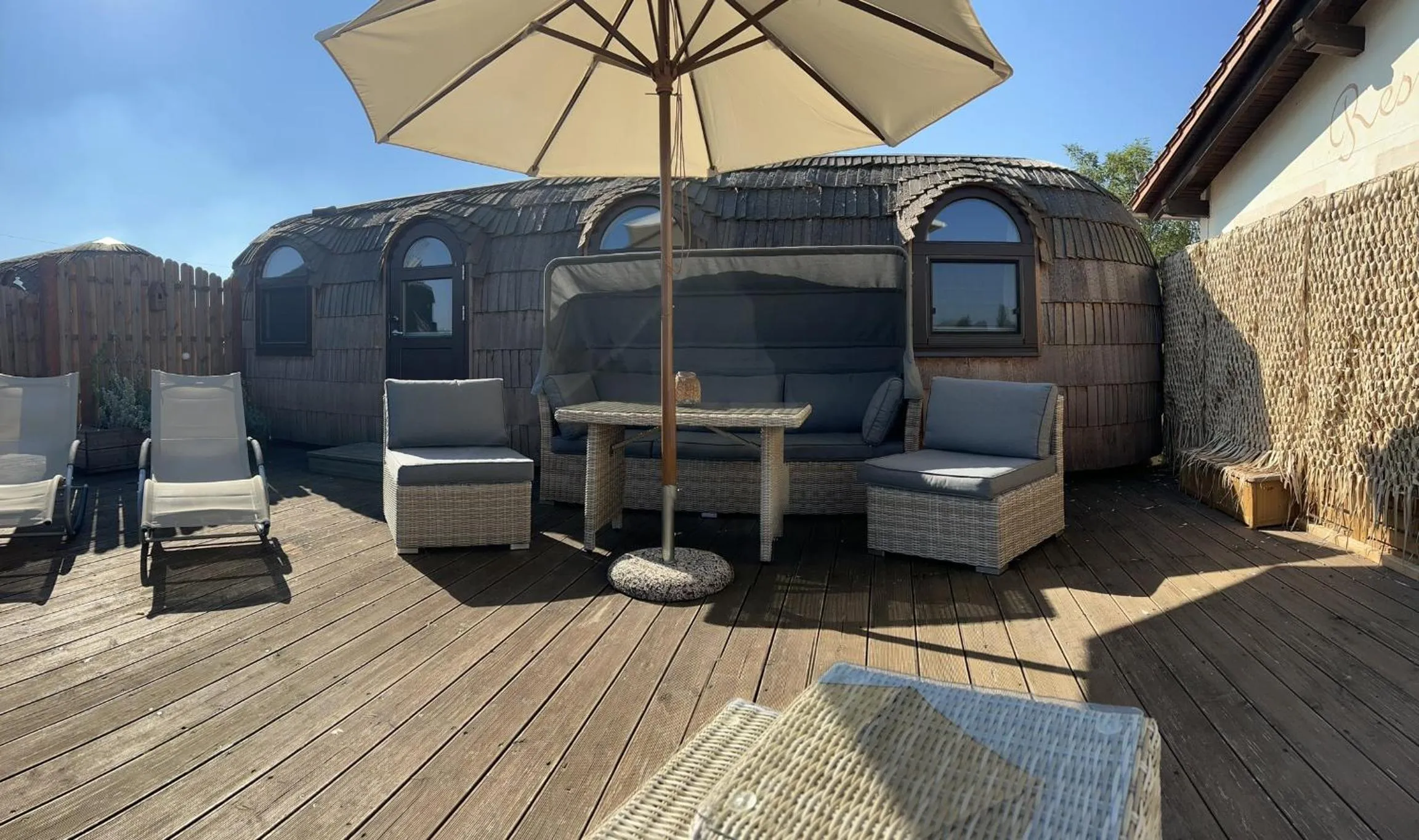 Lieblingsplatz Parey - Iglu an Land