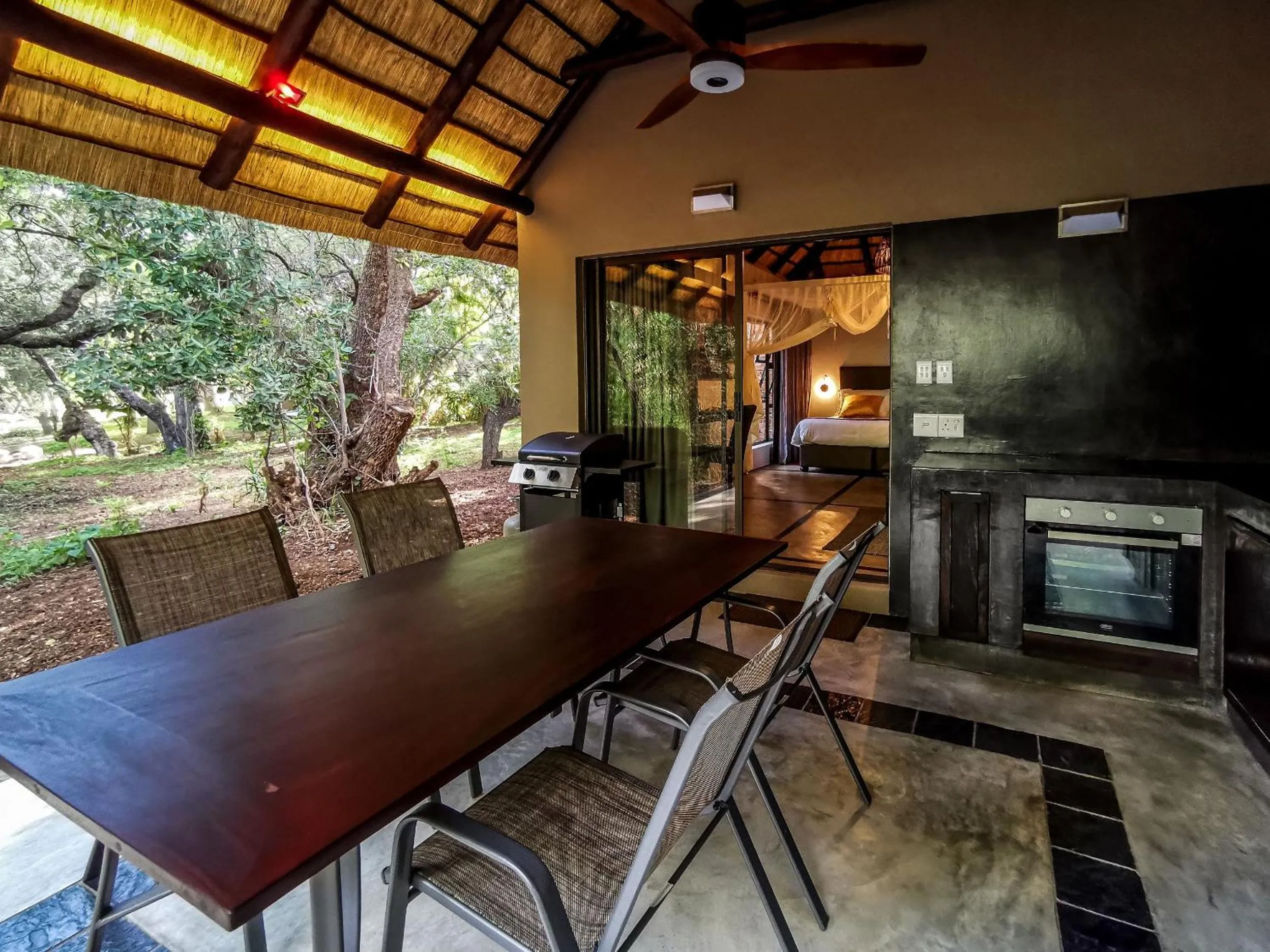 BBQ facilities in Kruger Eden Lodge