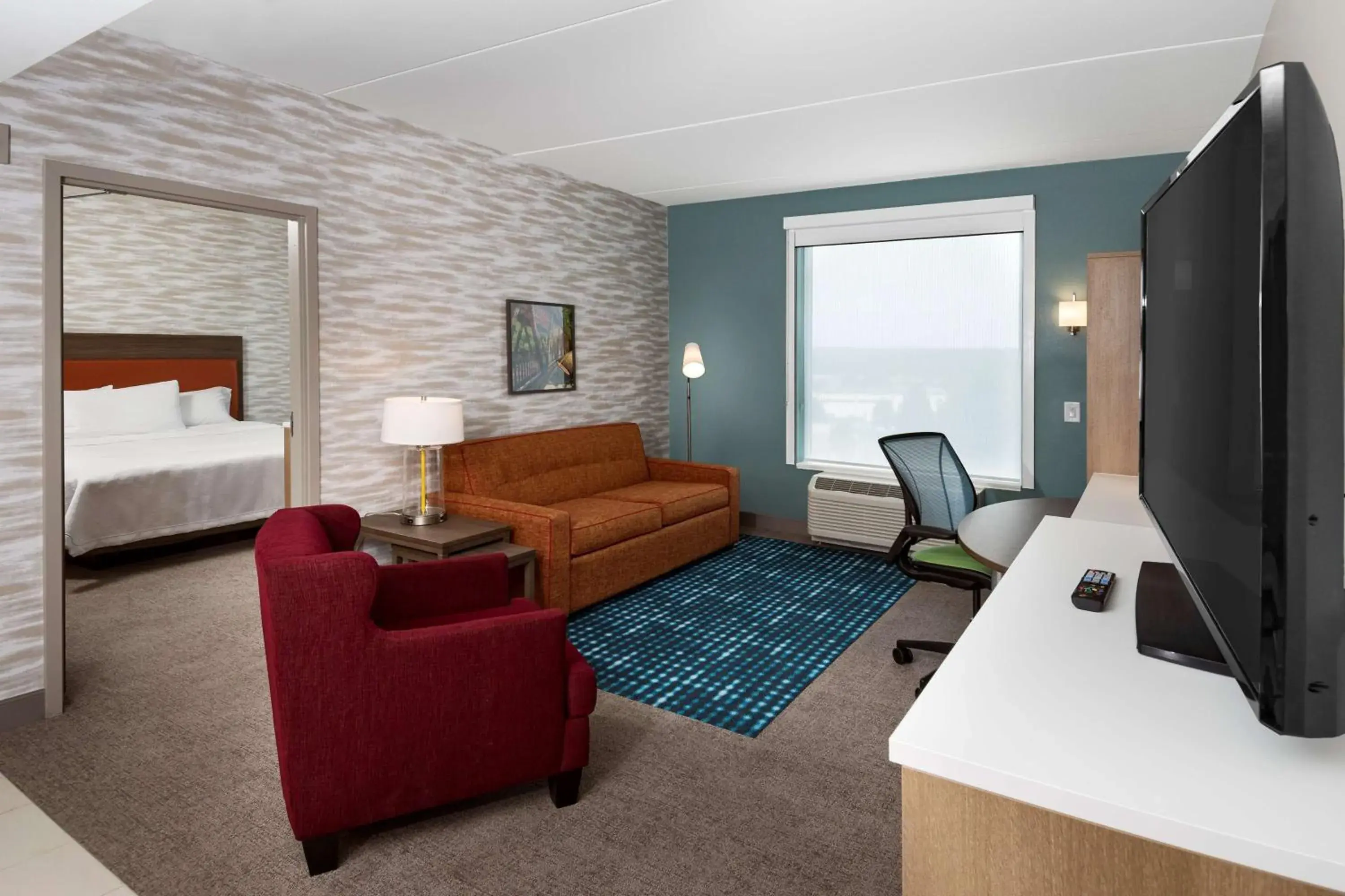 Bedroom, Bed in Home2 Suites By Hilton Roswell, Ga Bedroom, Bed in Home2 Suites By Hilton Roswell, Ga