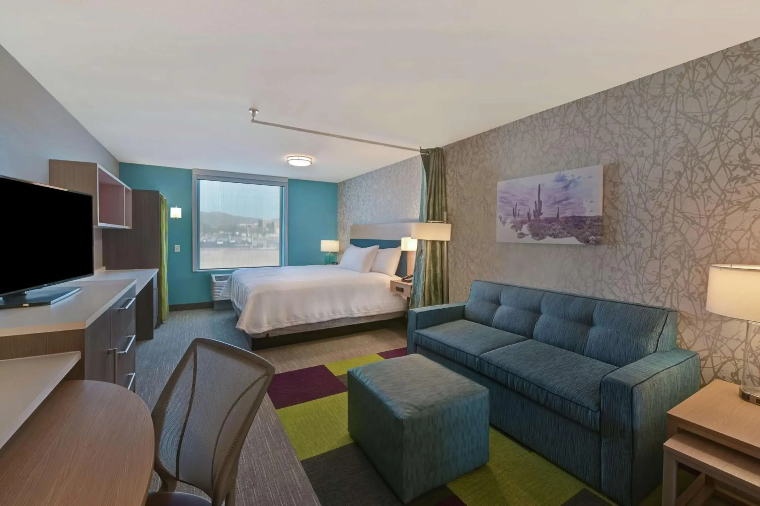 Bedroom, Bed in Home2 Suites By Hilton Buckeye Phoenix Bedroom, Bed in Home2 Suites By Hilton Buckeye Phoenix