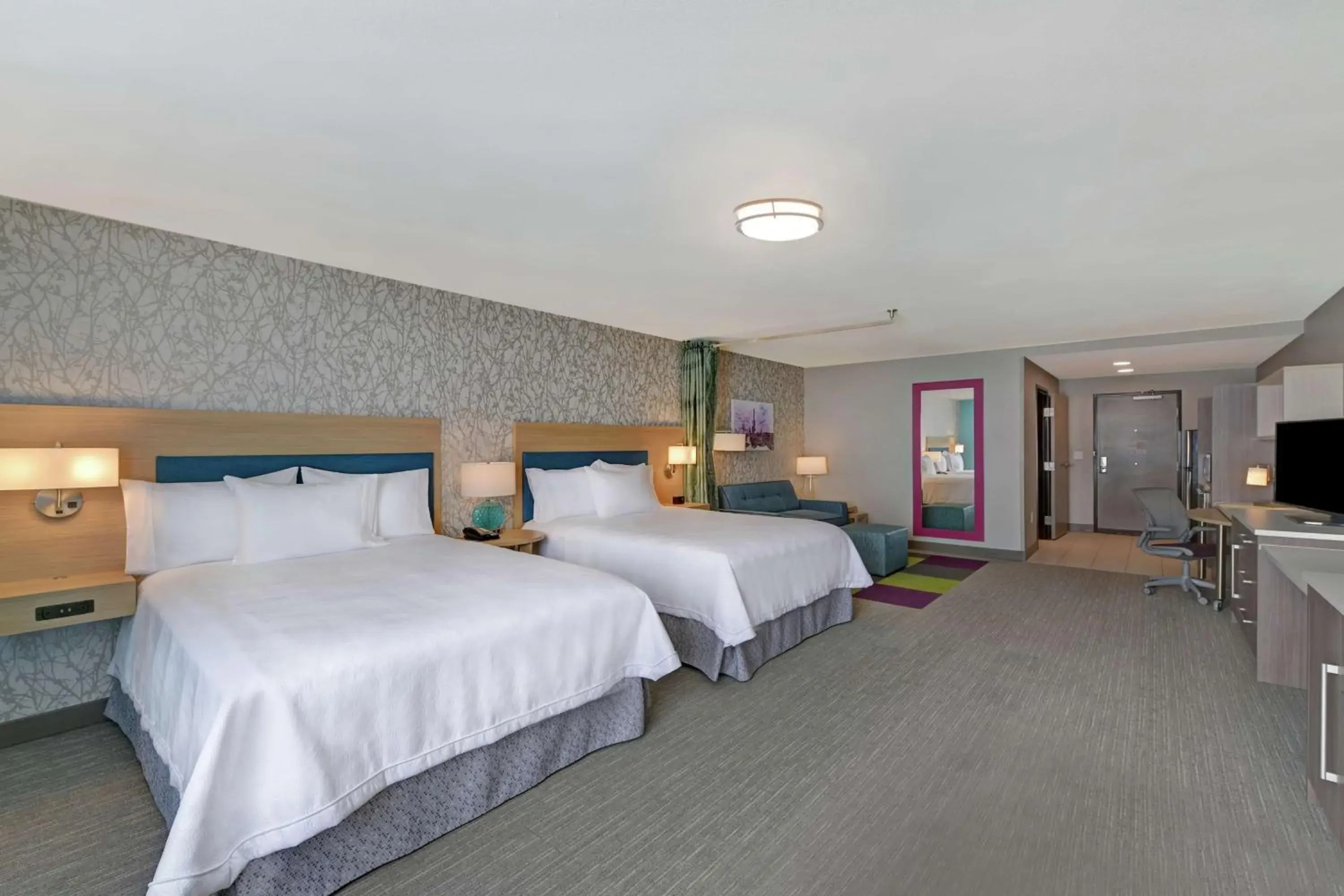 Bedroom, Bed in Home2 Suites By Hilton Buckeye Phoenix Bedroom, Bed in Home2 Suites By Hilton Buckeye Phoenix