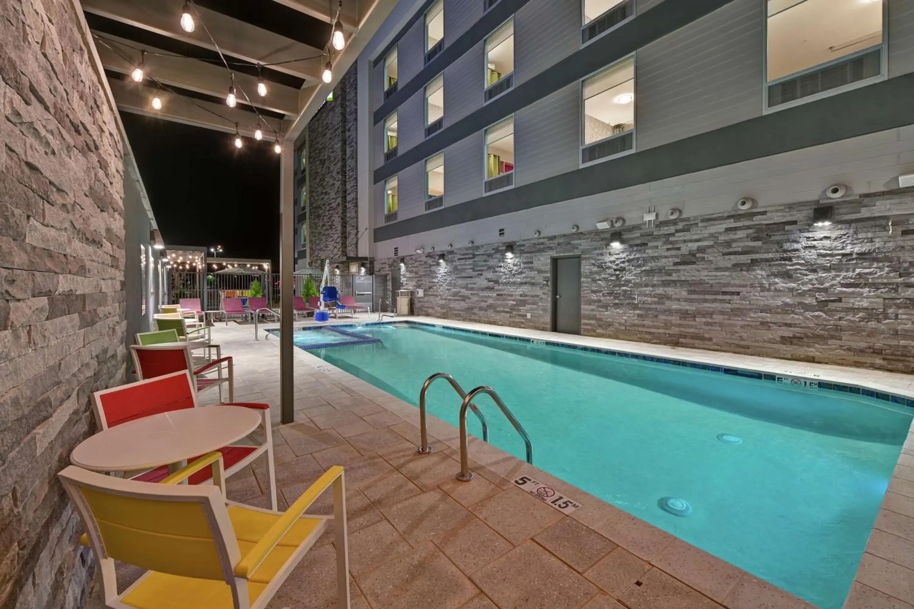 Pool view in Home2 Suites By Hilton Buckeye Phoenix Pool view in Home2 Suites By Hilton Buckeye Phoenix
