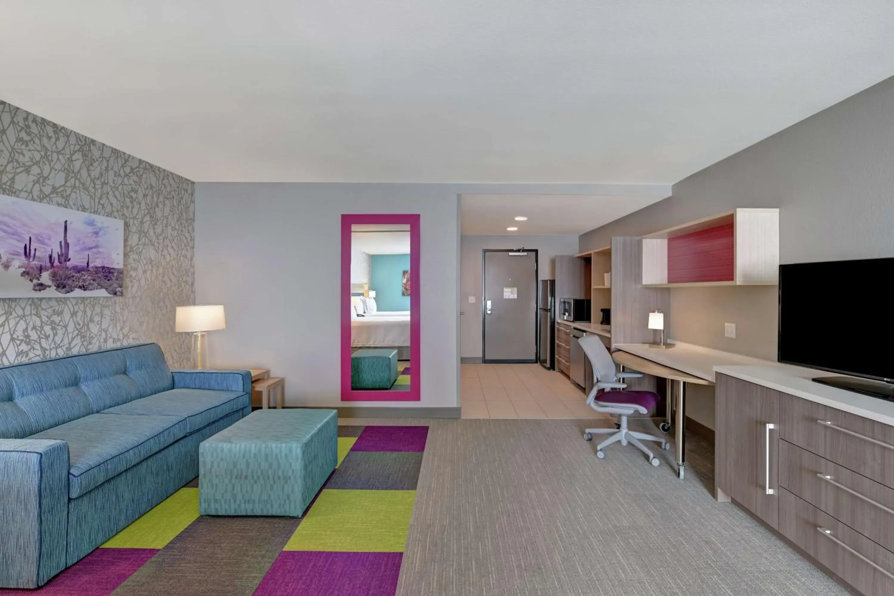 Bedroom in Home2 Suites By Hilton Buckeye Phoenix Bedroom in Home2 Suites By Hilton Buckeye Phoenix