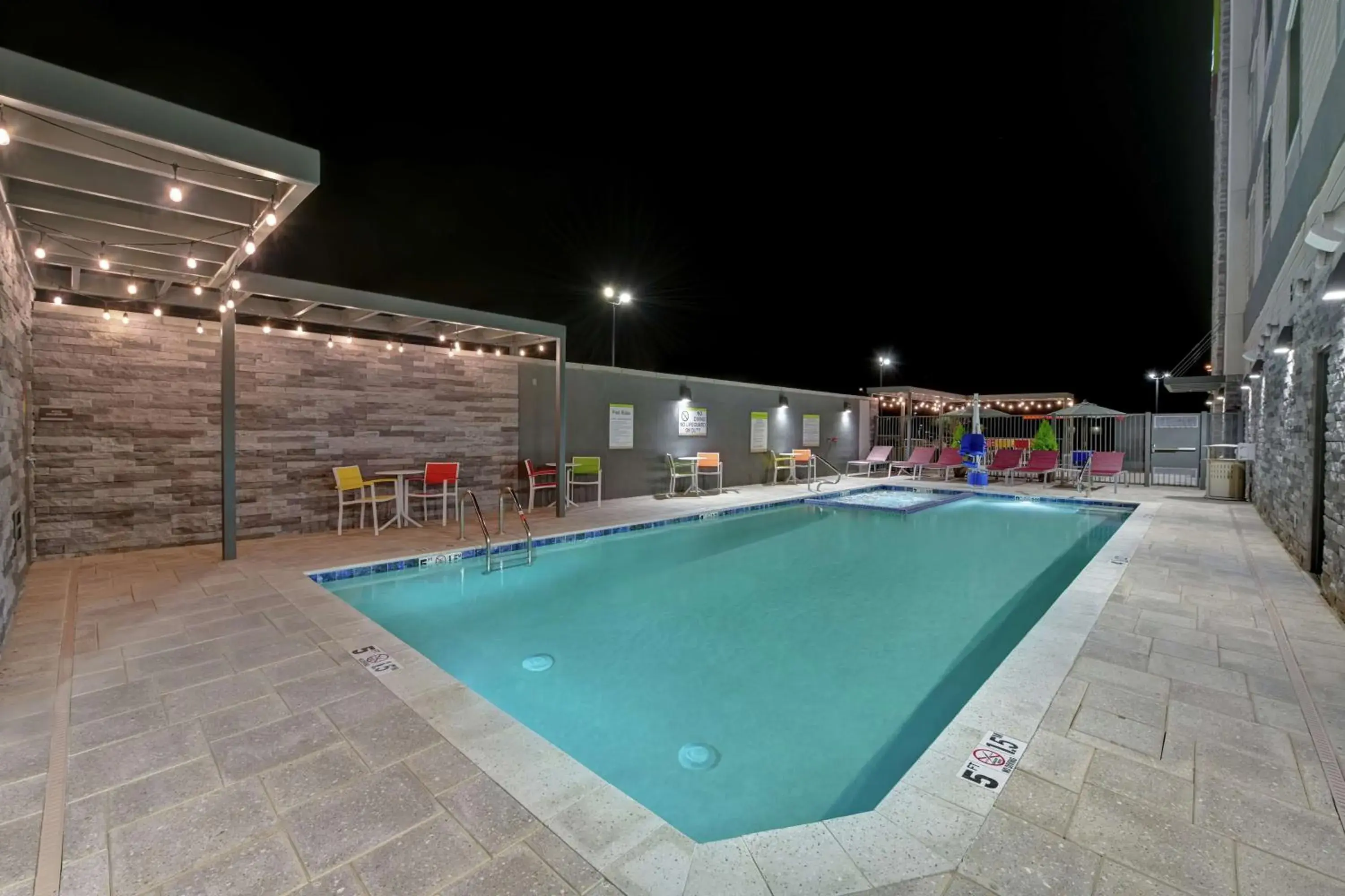 Pool view in Home2 Suites By Hilton Buckeye Phoenix Pool view in Home2 Suites By Hilton Buckeye Phoenix