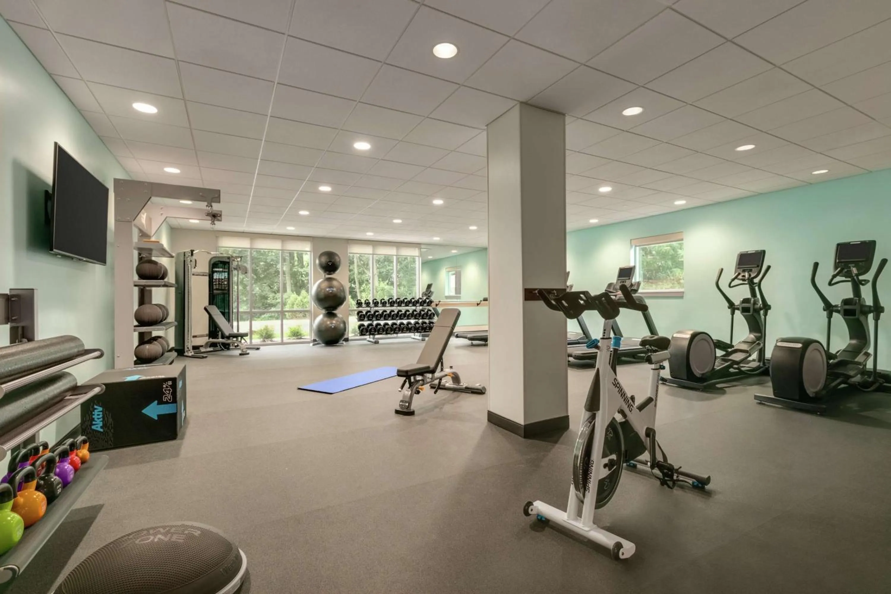 Fitness centre/facilities in Home2 Suites By Hilton Easton
