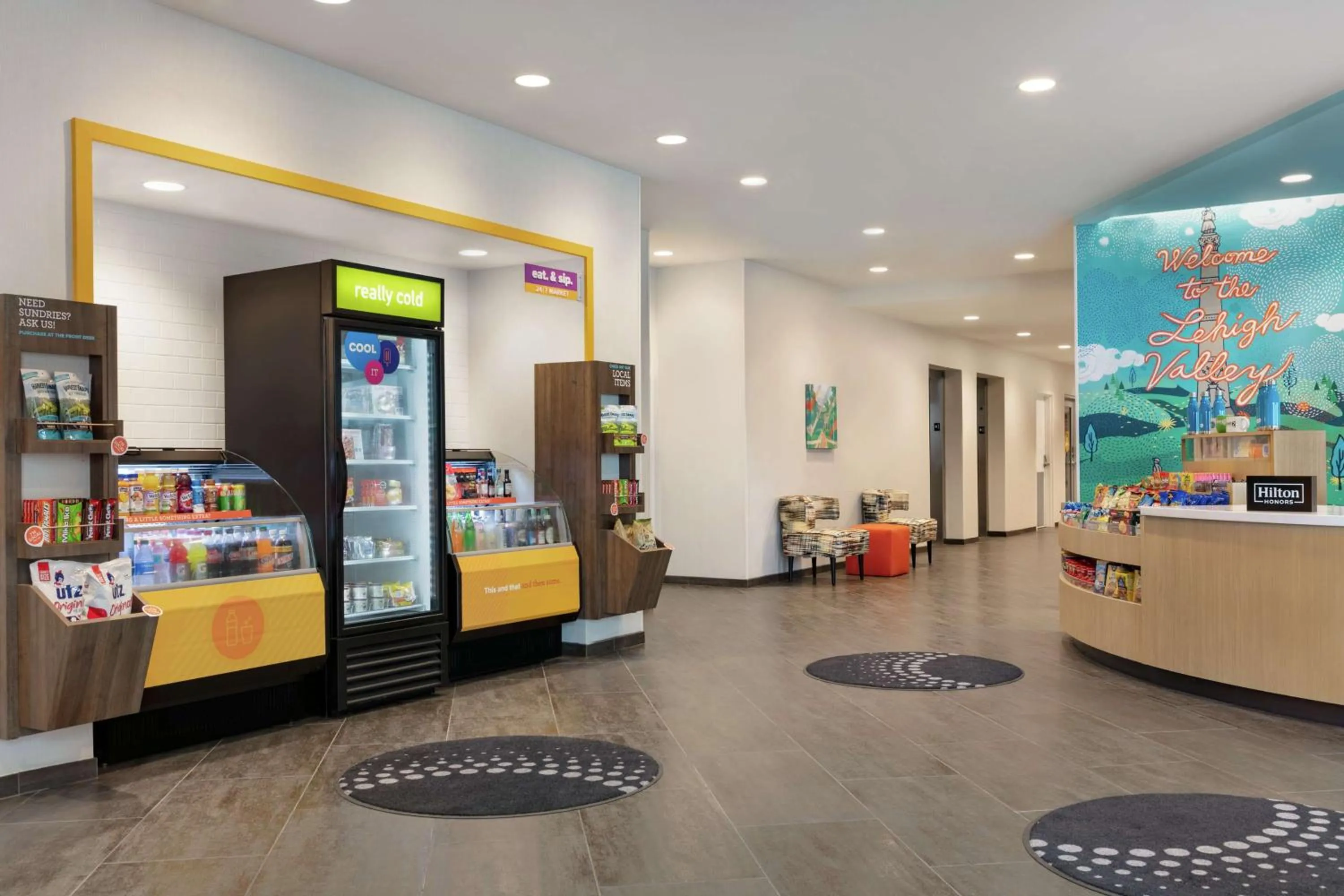 Lobby or reception in Home2 Suites By Hilton Easton