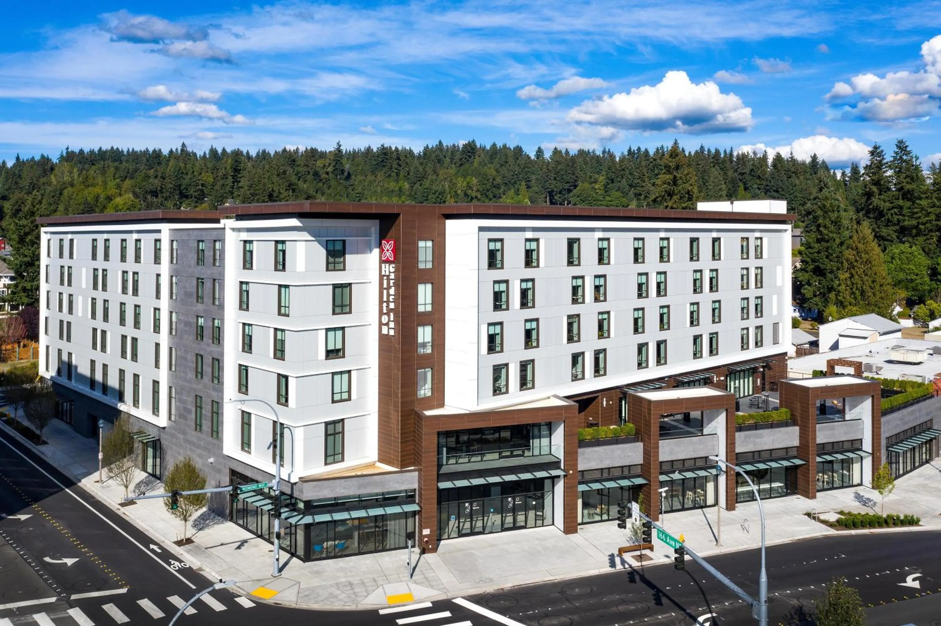 Property building in Hilton Garden Inn Redmond WA