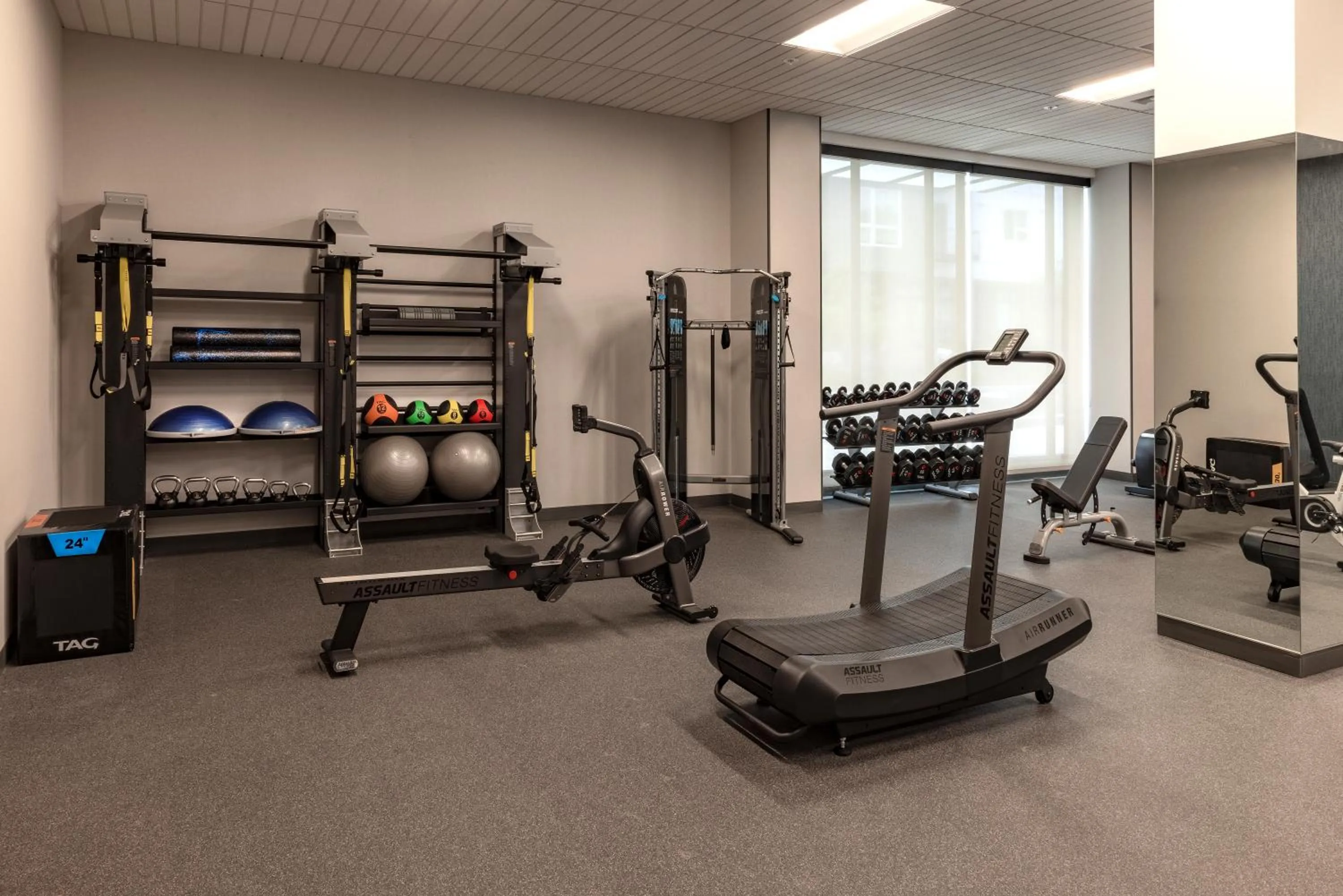 Fitness centre/facilities in Hilton Garden Inn Redmond WA