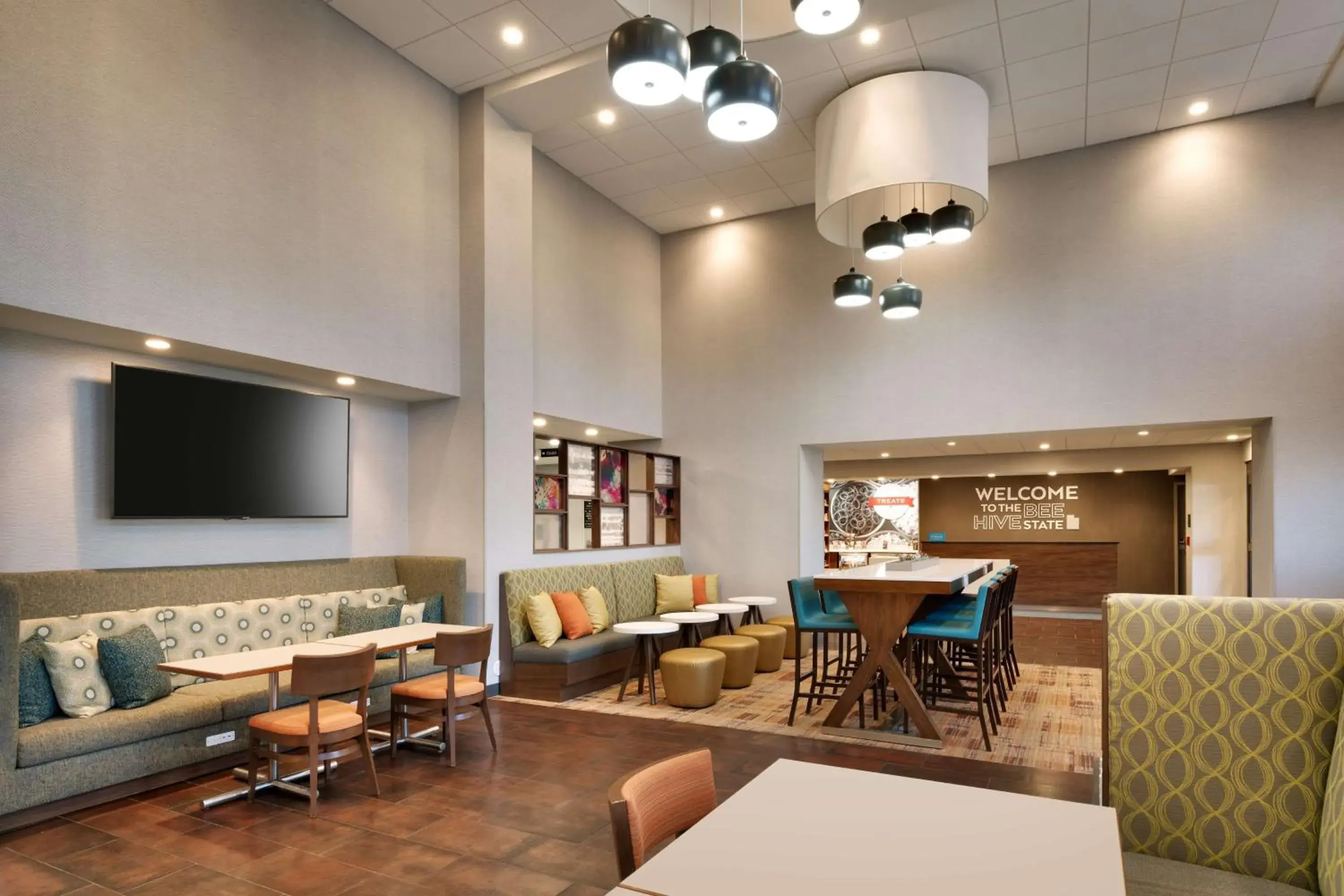 Lobby or reception in Hampton Inn & Suites Spanish Fork, Ut Lobby or reception in Hampton Inn & Suites Spanish Fork, Ut