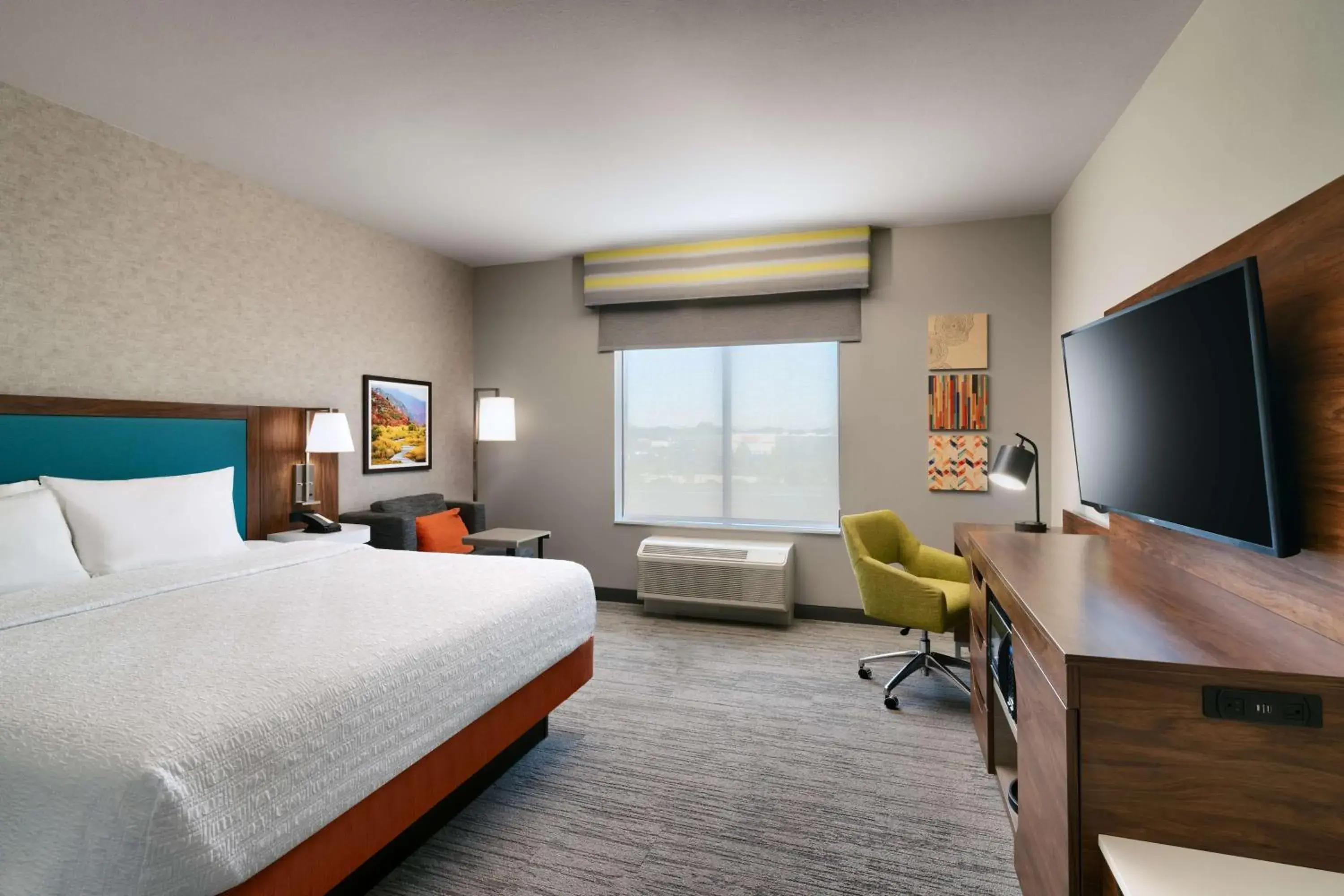 Bedroom, Bed in Hampton Inn & Suites Spanish Fork, Ut Bedroom, Bed in Hampton Inn & Suites Spanish Fork, Ut