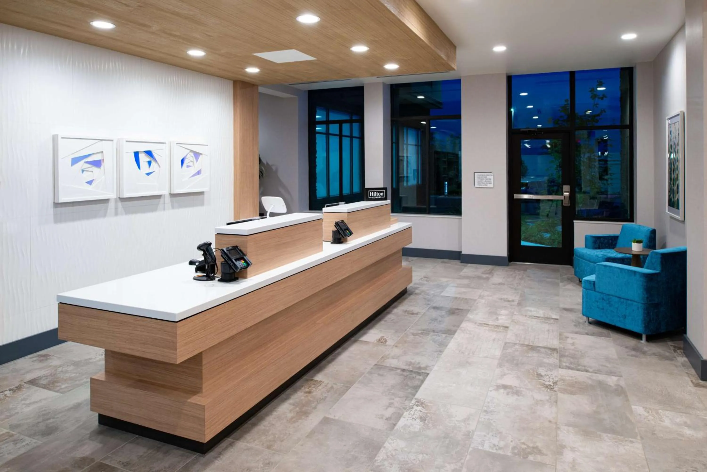 Lobby or reception in Hilton Garden Inn Seattle Lynnwood, Wa