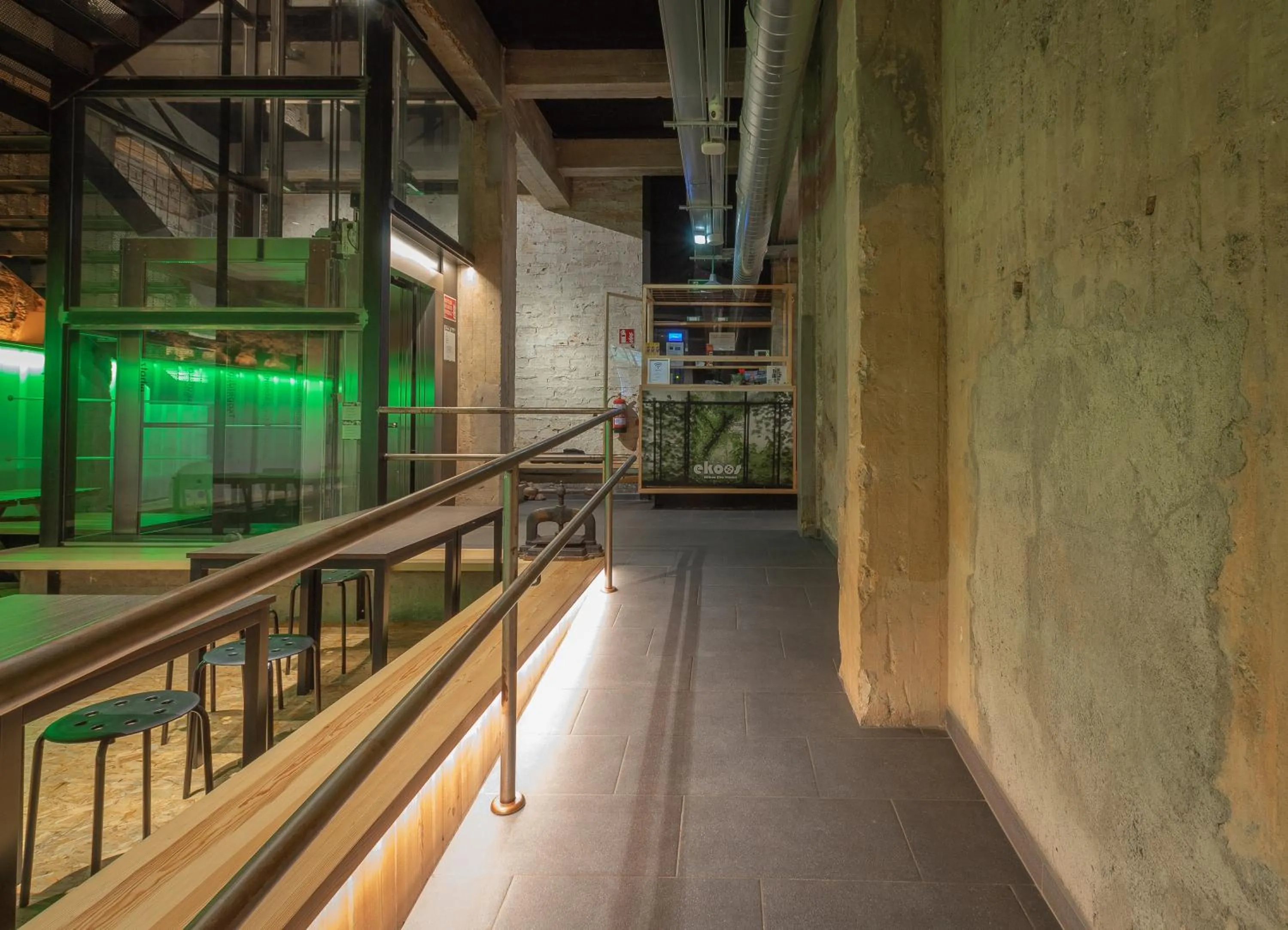 Lobby or reception in Ekoos Hostel, Bilbao Eko Hostel