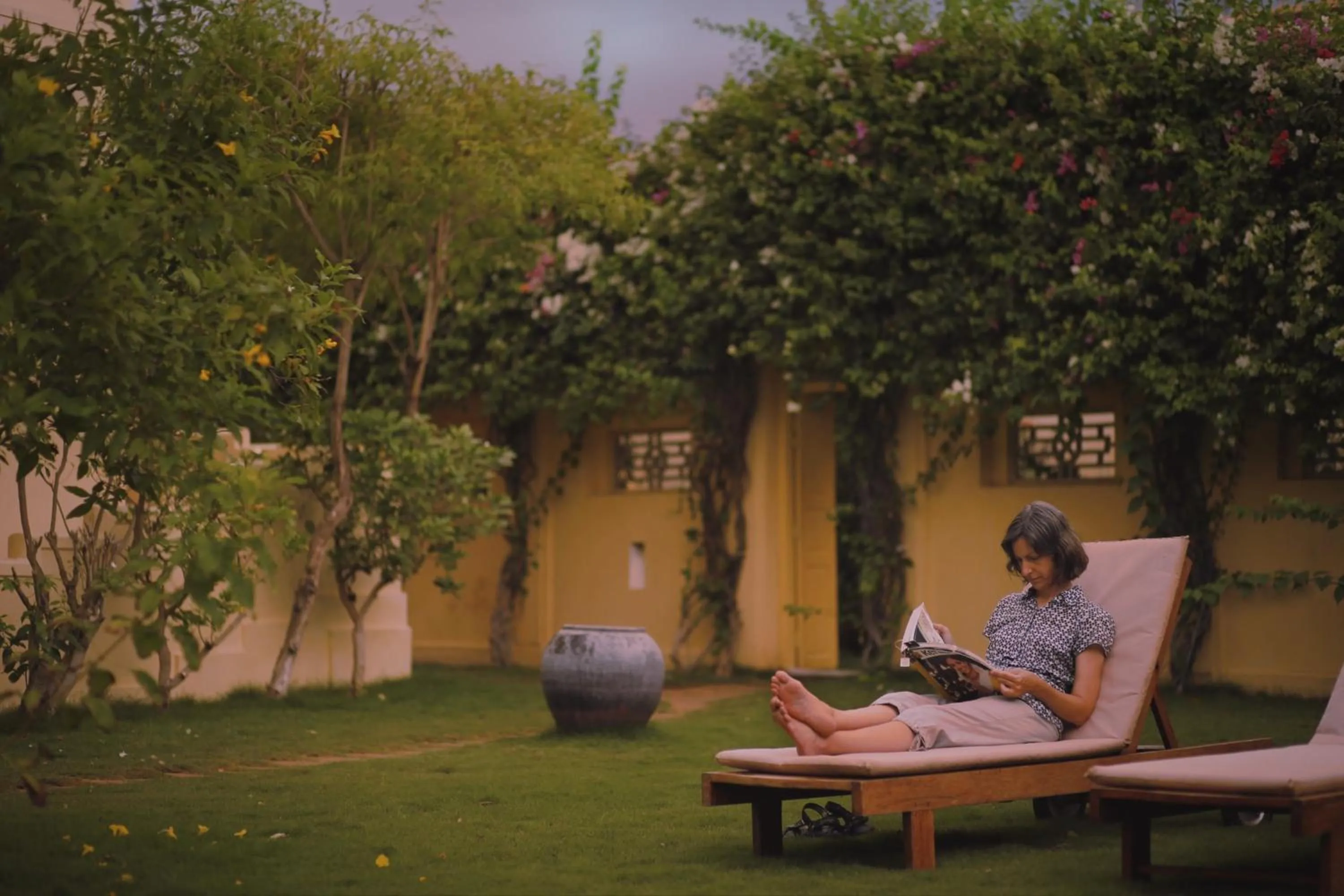 Guests in Visalam Chettinad Palace - A CGH Earth Experience