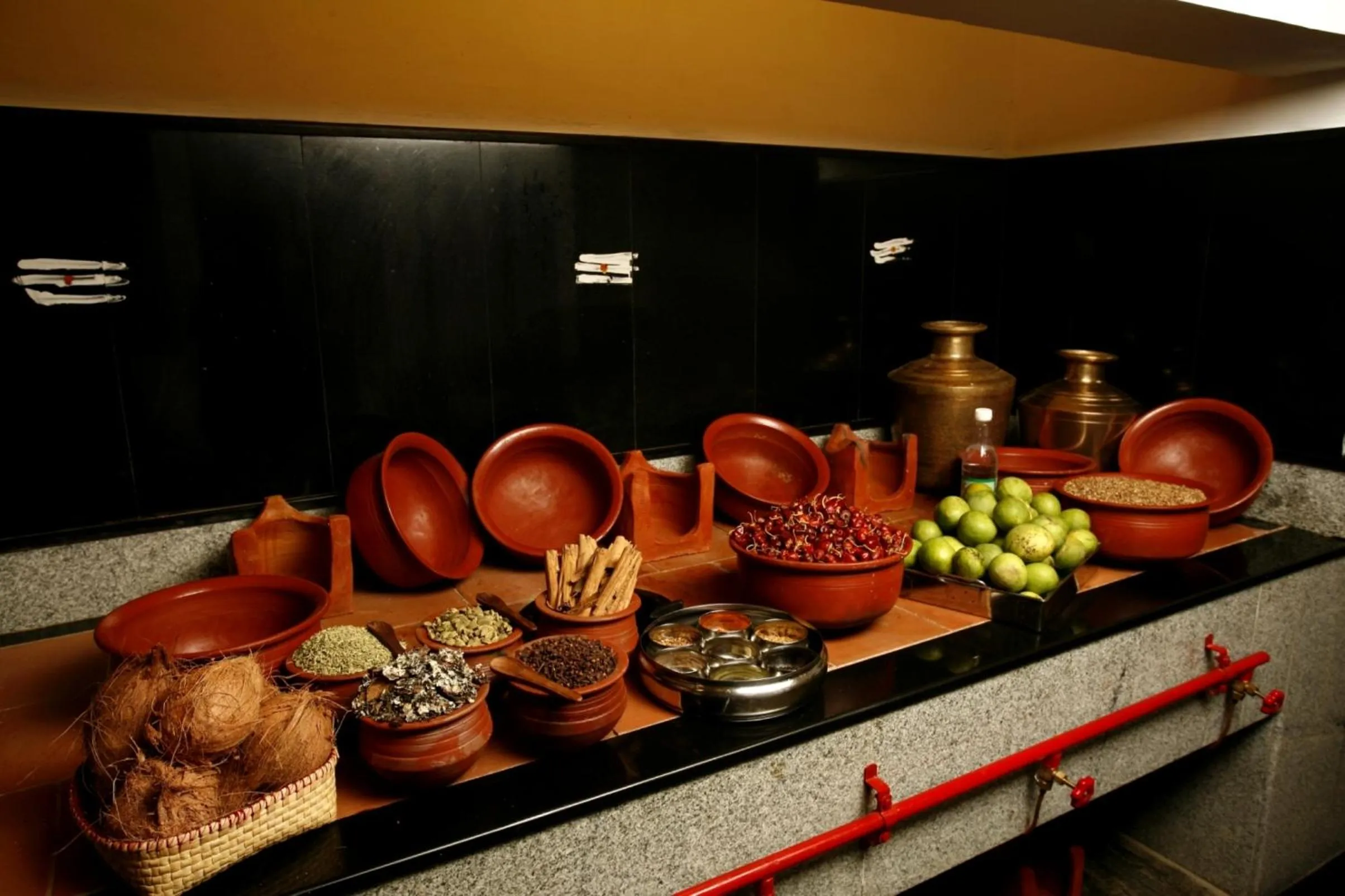 Food and drinks in Visalam Chettinad Palace - A CGH Earth Experience