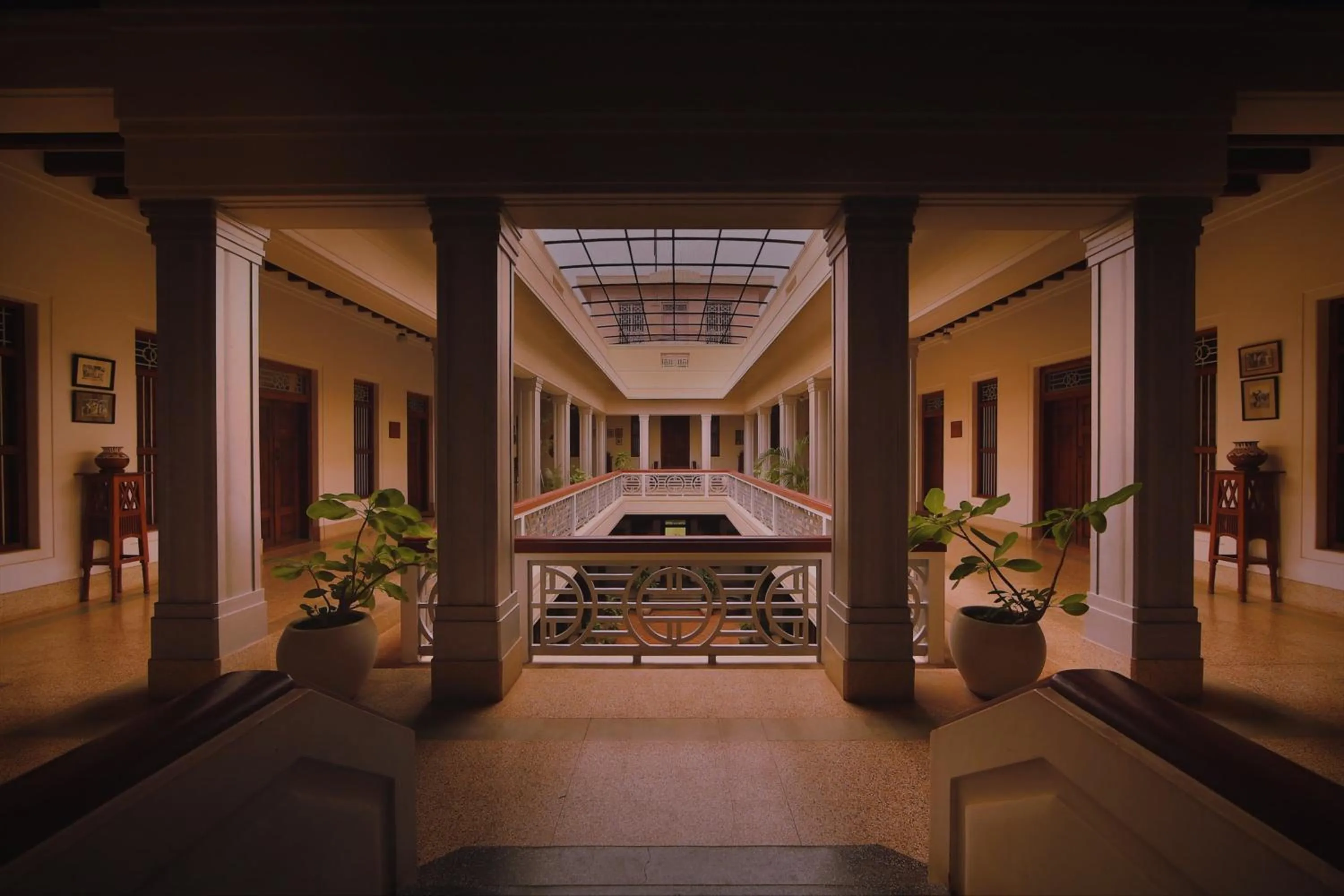 Area and facilities in Visalam Chettinad Palace - A CGH Earth Experience