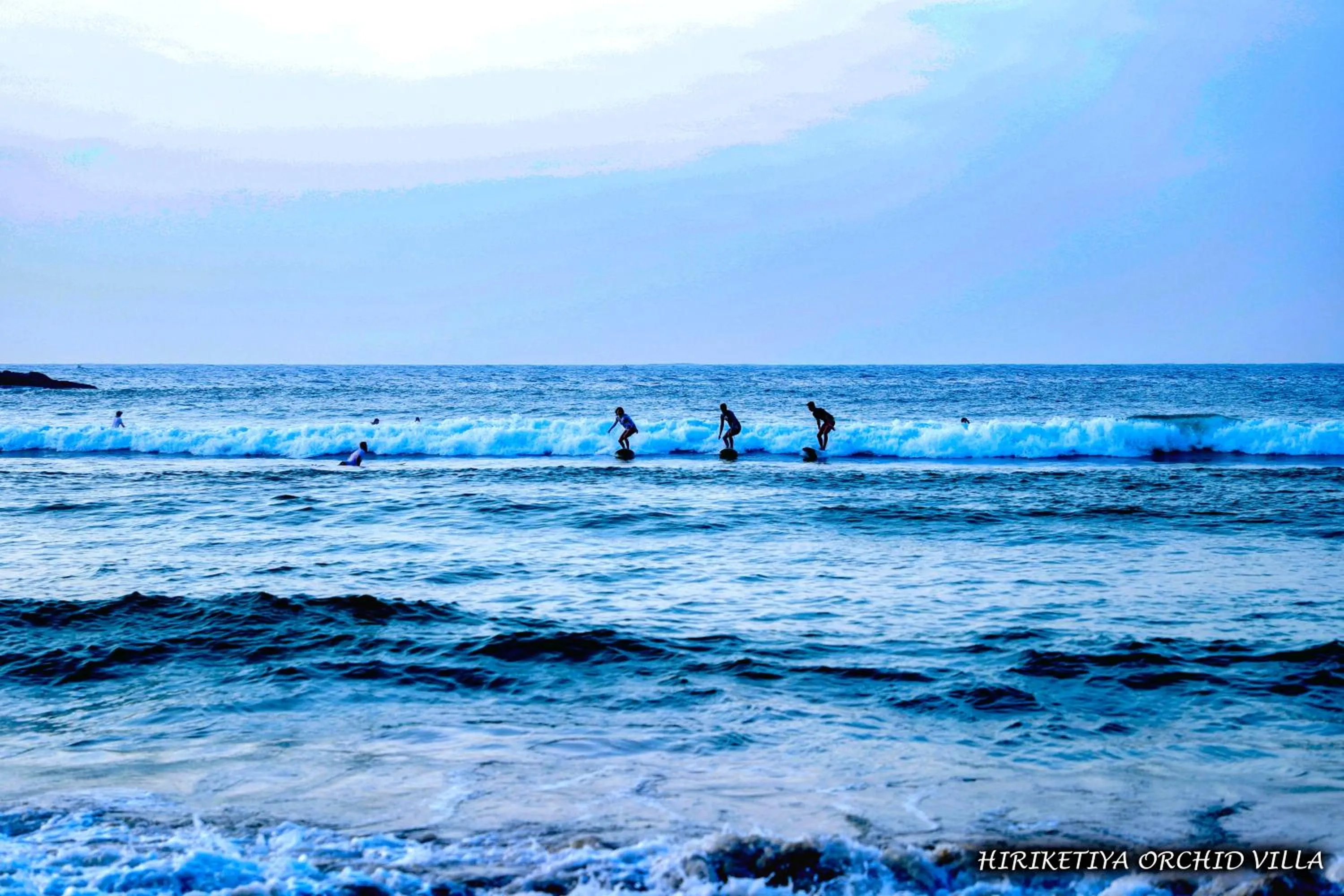Beach in Hiriketiya Orchid Villa