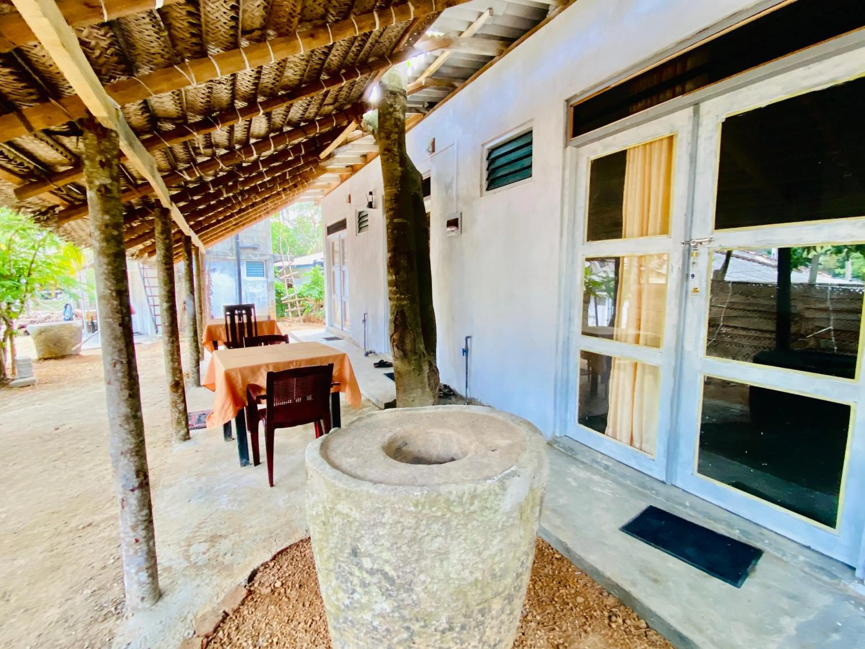 Patio in Hiriketiya Orchid Villa