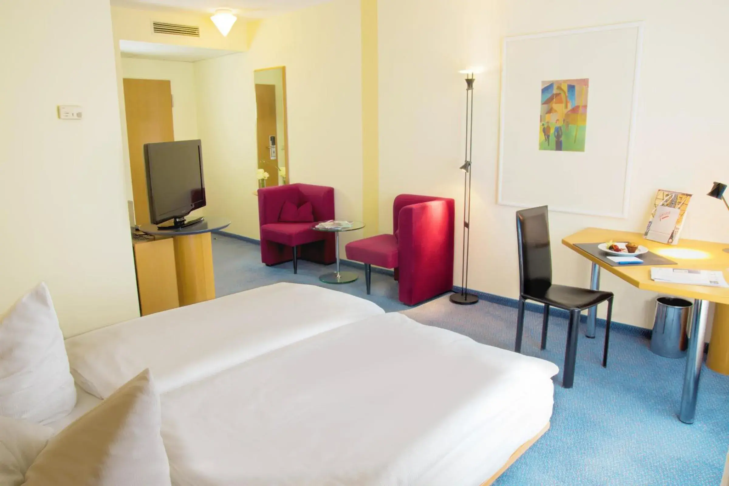 Decorative detail, Bed in Atlanta Hotel Leipzig Decorative detail, Bed in Atlanta Hotel Leipzig