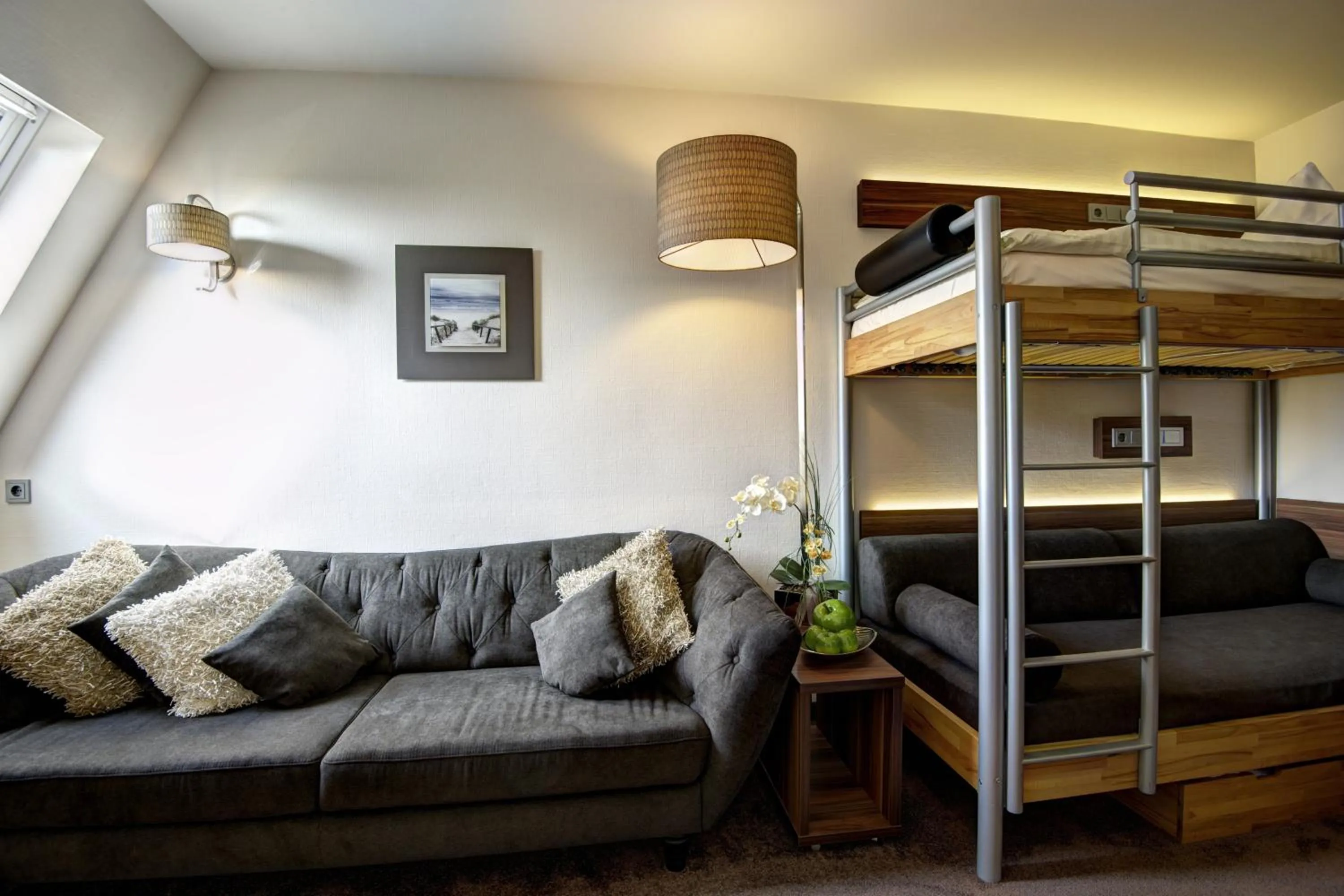 Photo of the whole room, Bed in Hotel Am Badepark