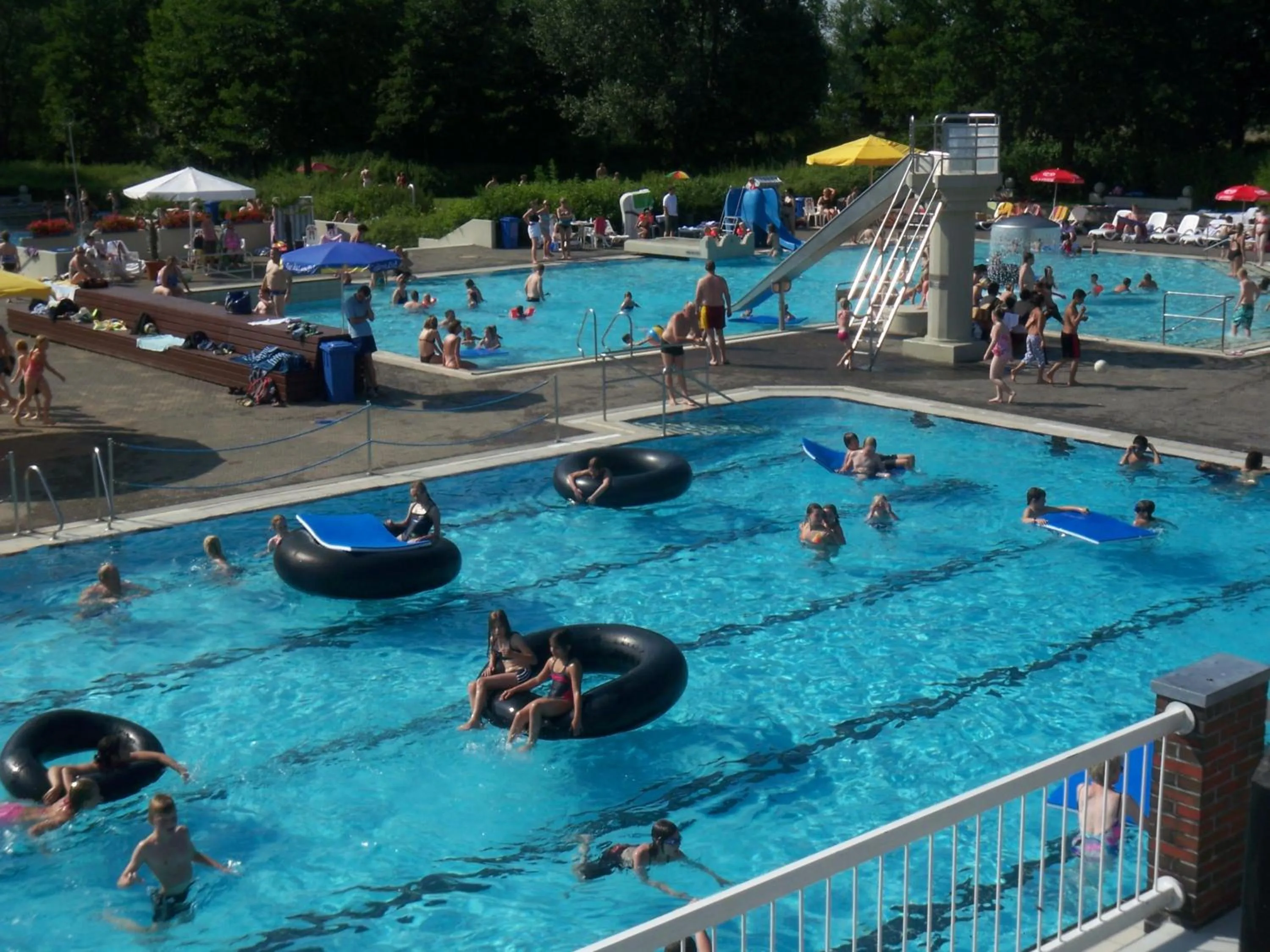 Aqua park in Hotel Am Badepark