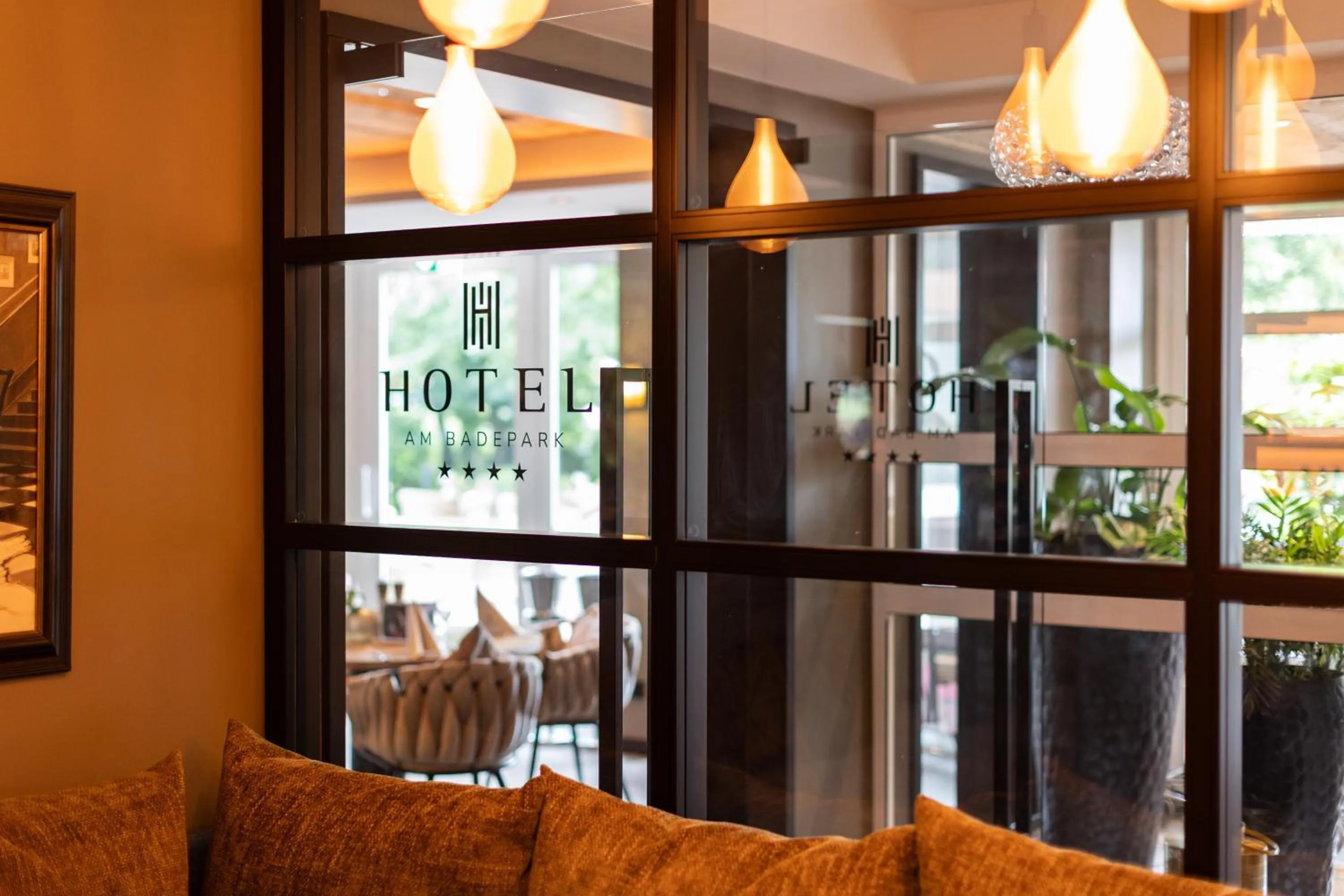 Lounge or bar in Hotel Am Badepark