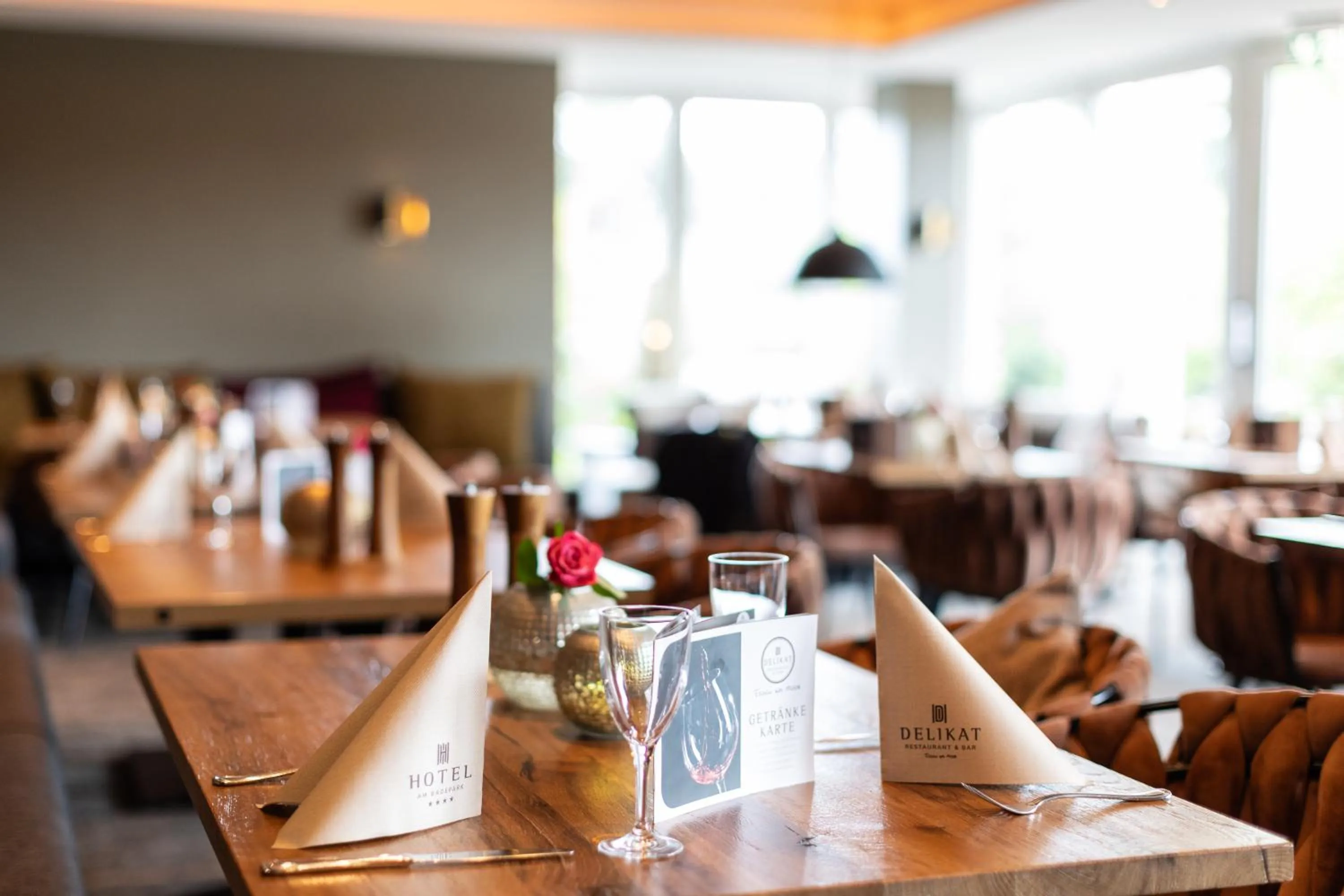 Restaurant/places to eat in Hotel Am Badepark