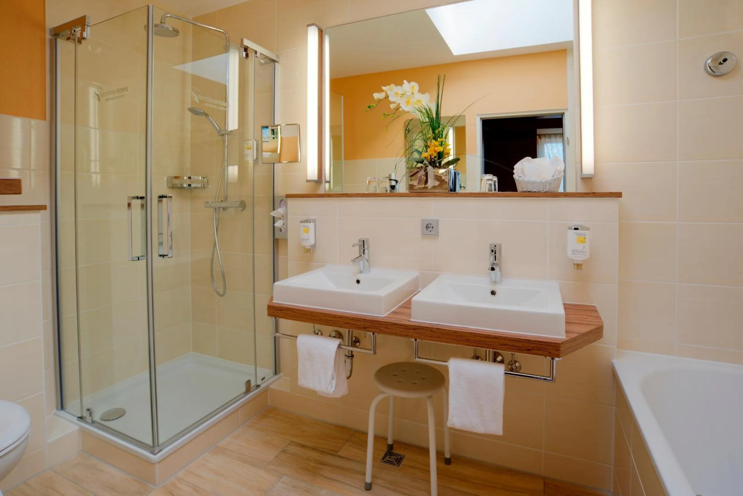 Bathroom in Hotel Am Badepark