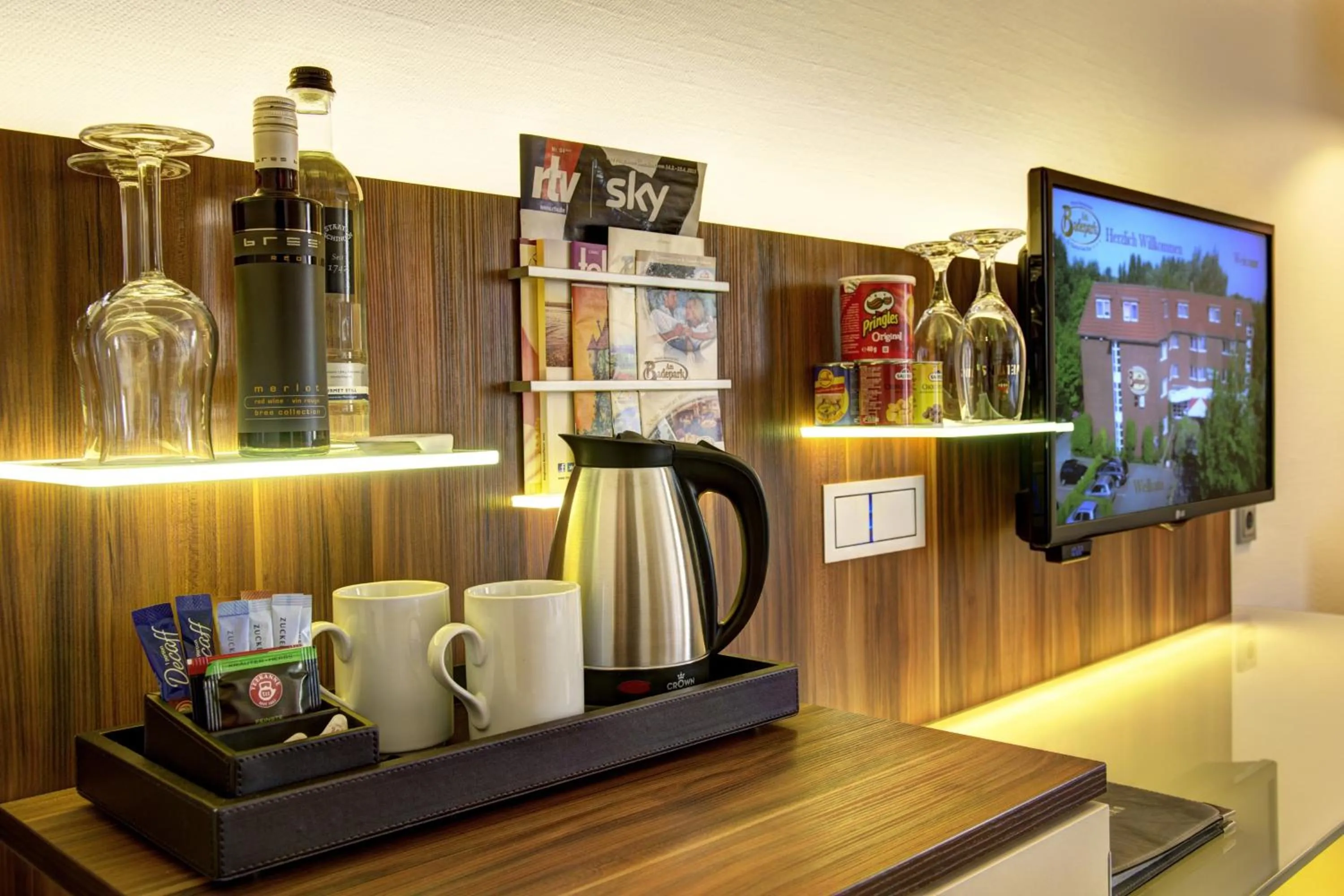 Coffee/tea facilities in Hotel Am Badepark