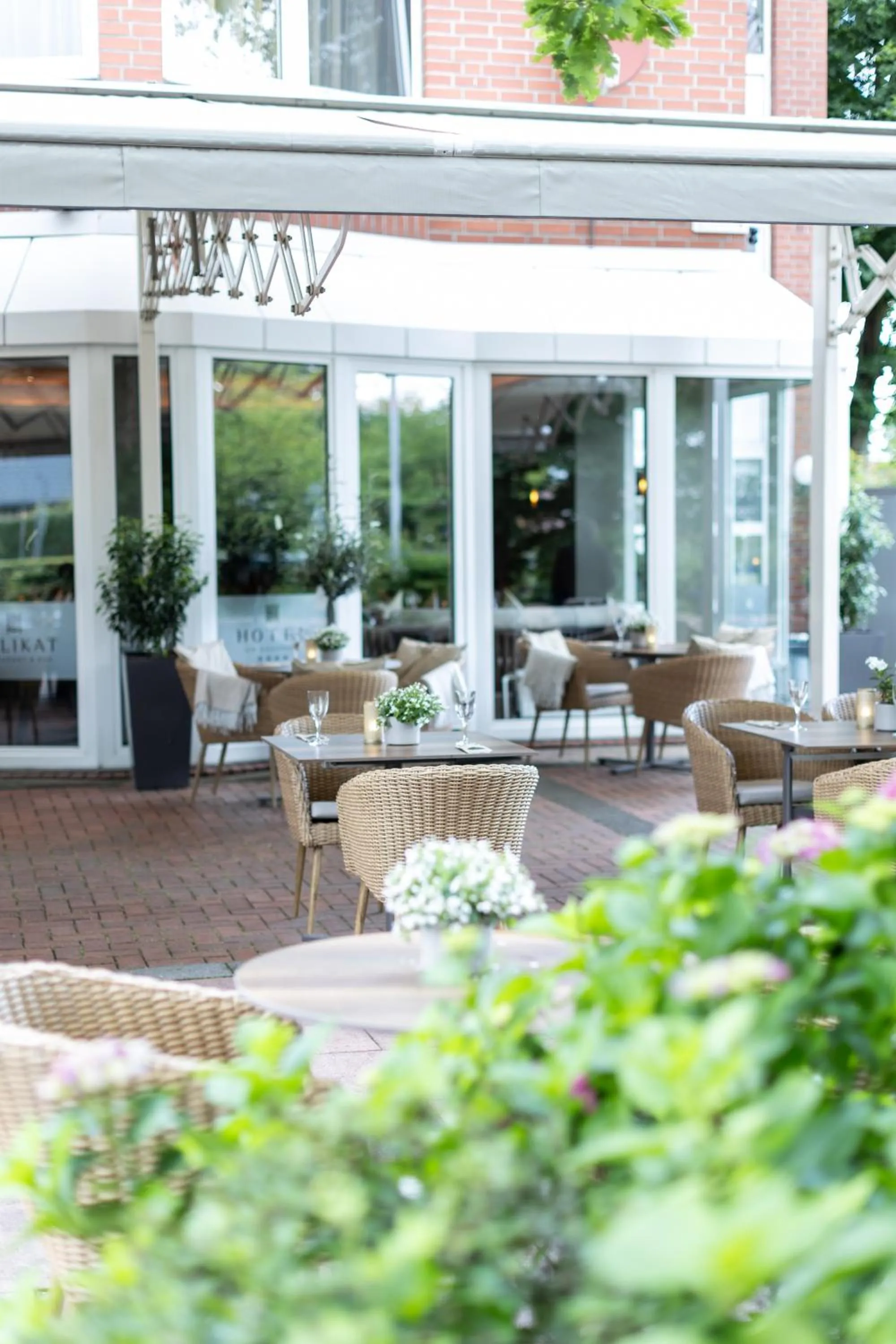 Balcony/Terrace in Hotel Am Badepark