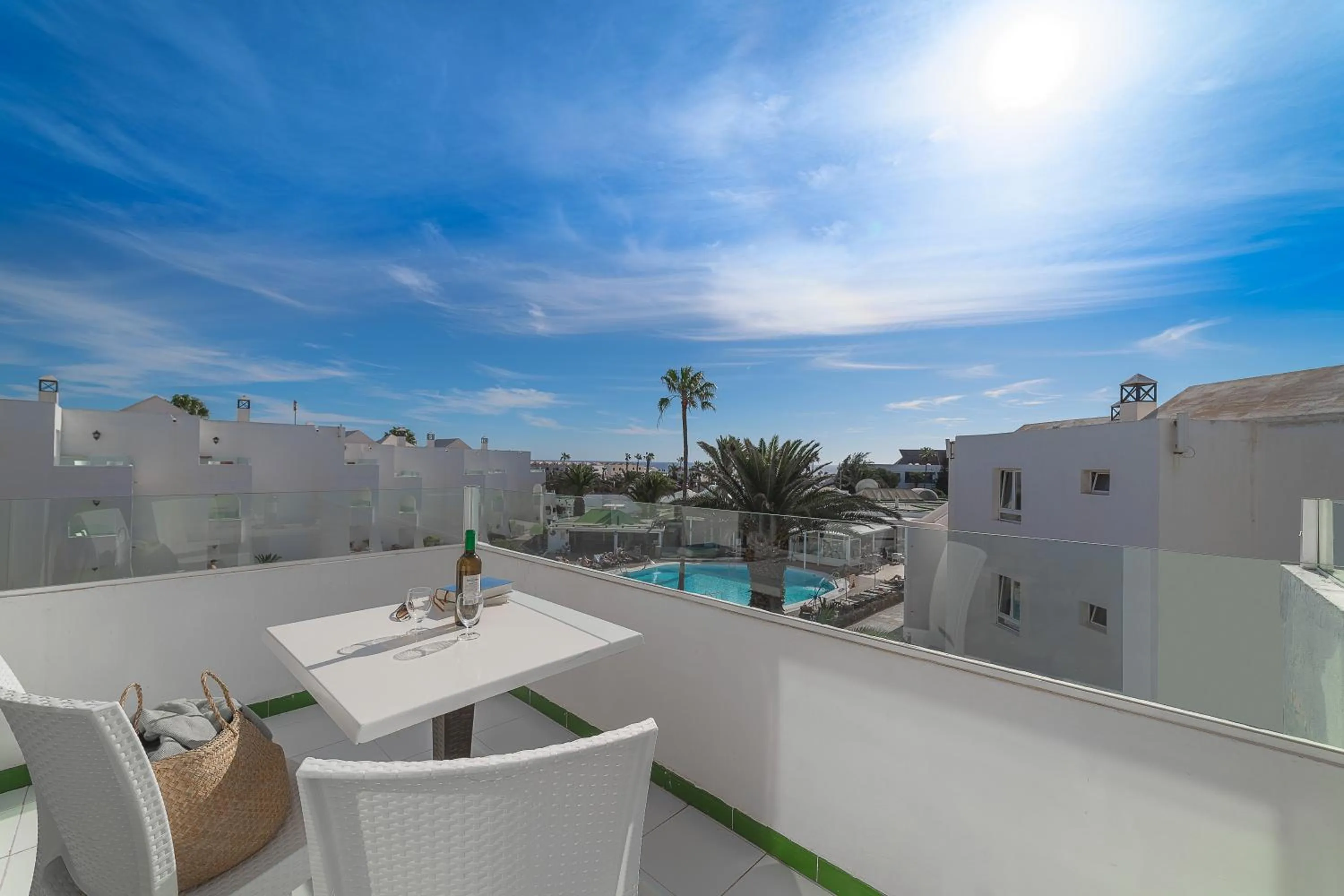Balcony/Terrace in Hotel Siroco - Adults Only 18