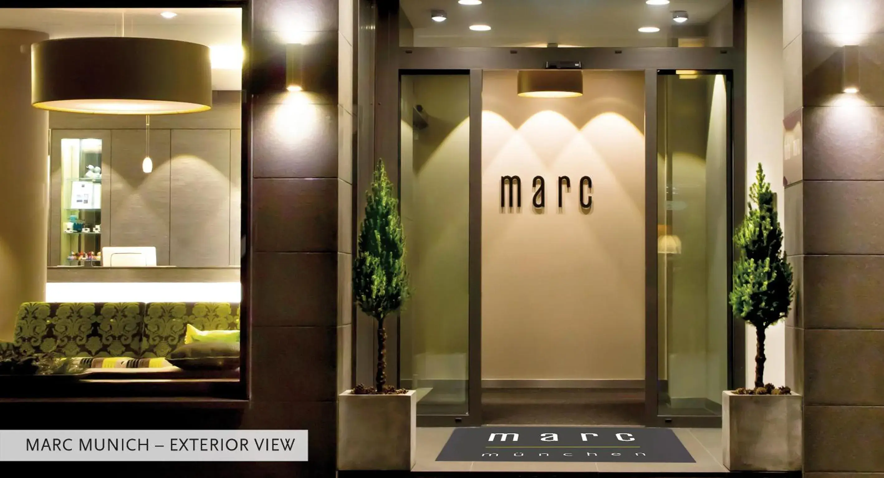 Facade/entrance in Marc München Facade/entrance in Marc München
