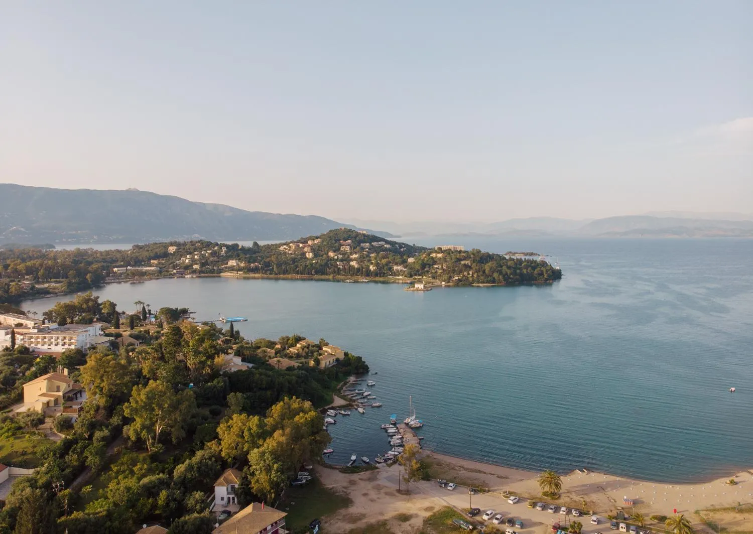 Natural landscape in Villa Rosa Apartments