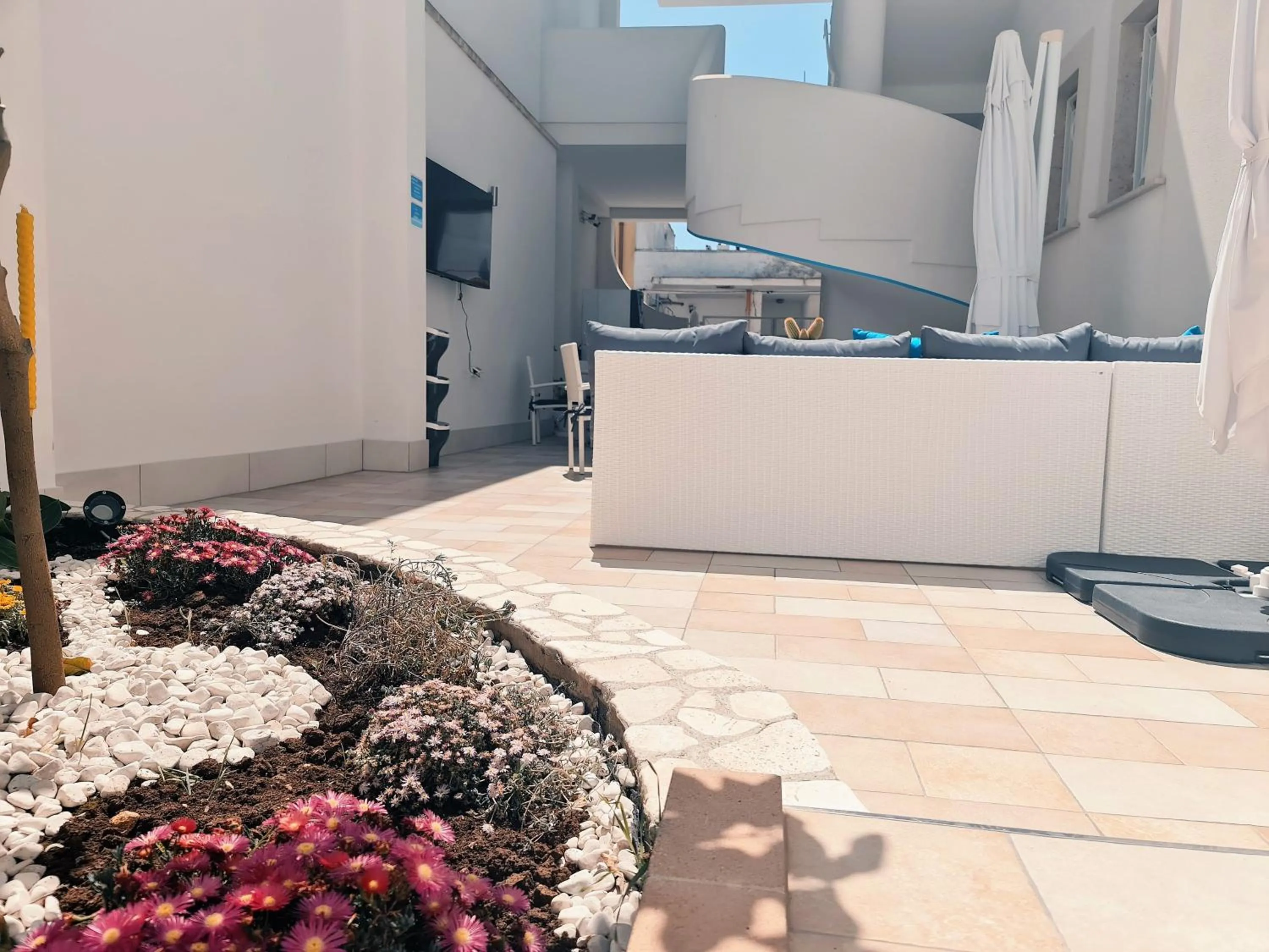 Garden in Kalinifta Rooms Apartment