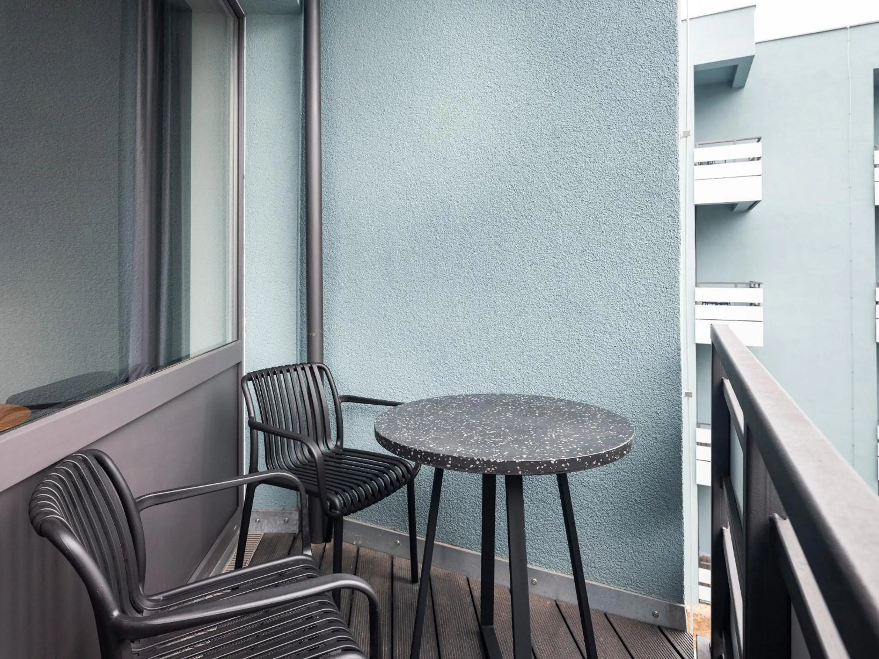 Balcony/Terrace in about:berlin Hotel