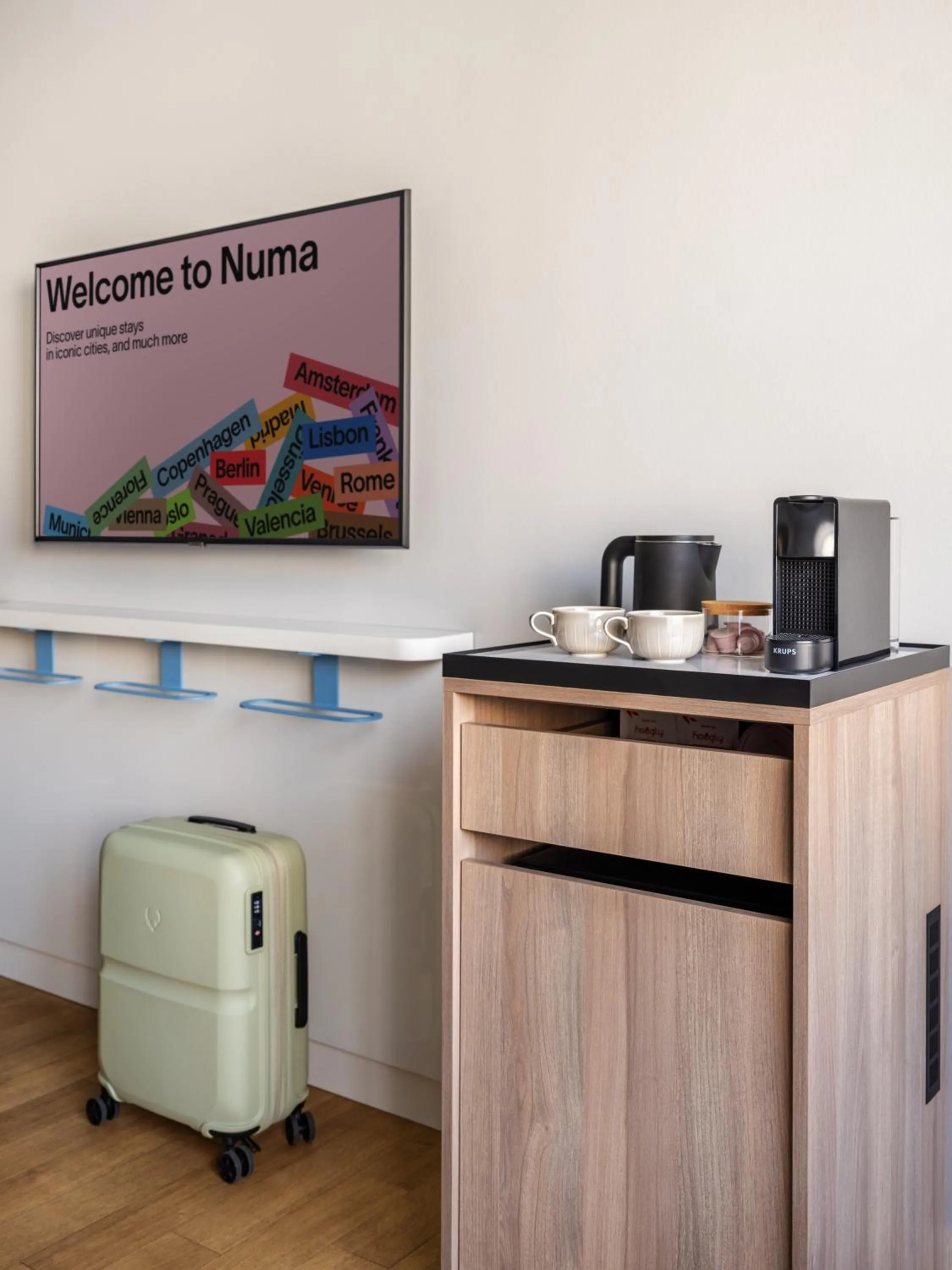 Coffee/tea facilities in Numa Berlin Kudamm