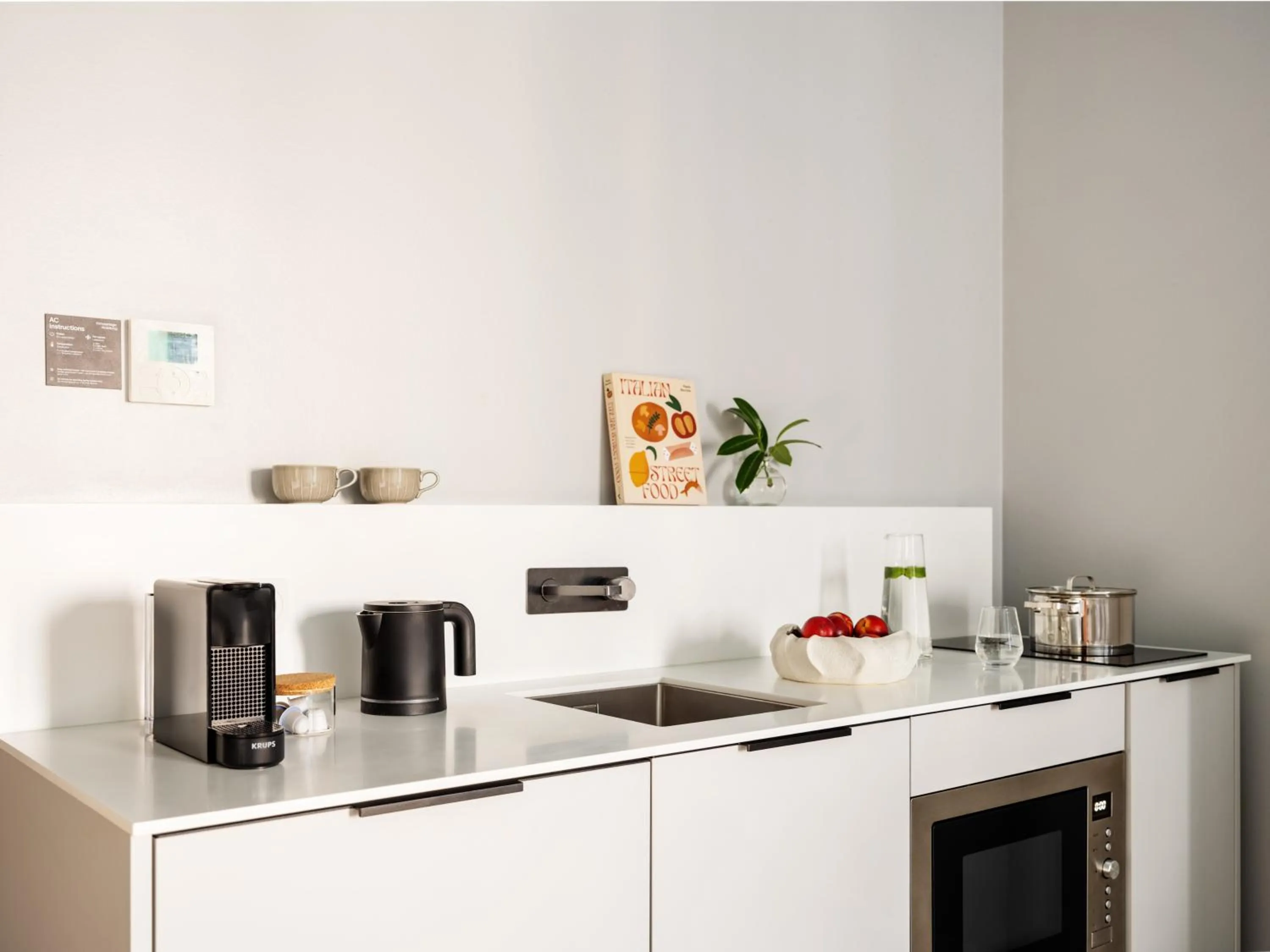 kitchen in Numa Berlin Kudamm