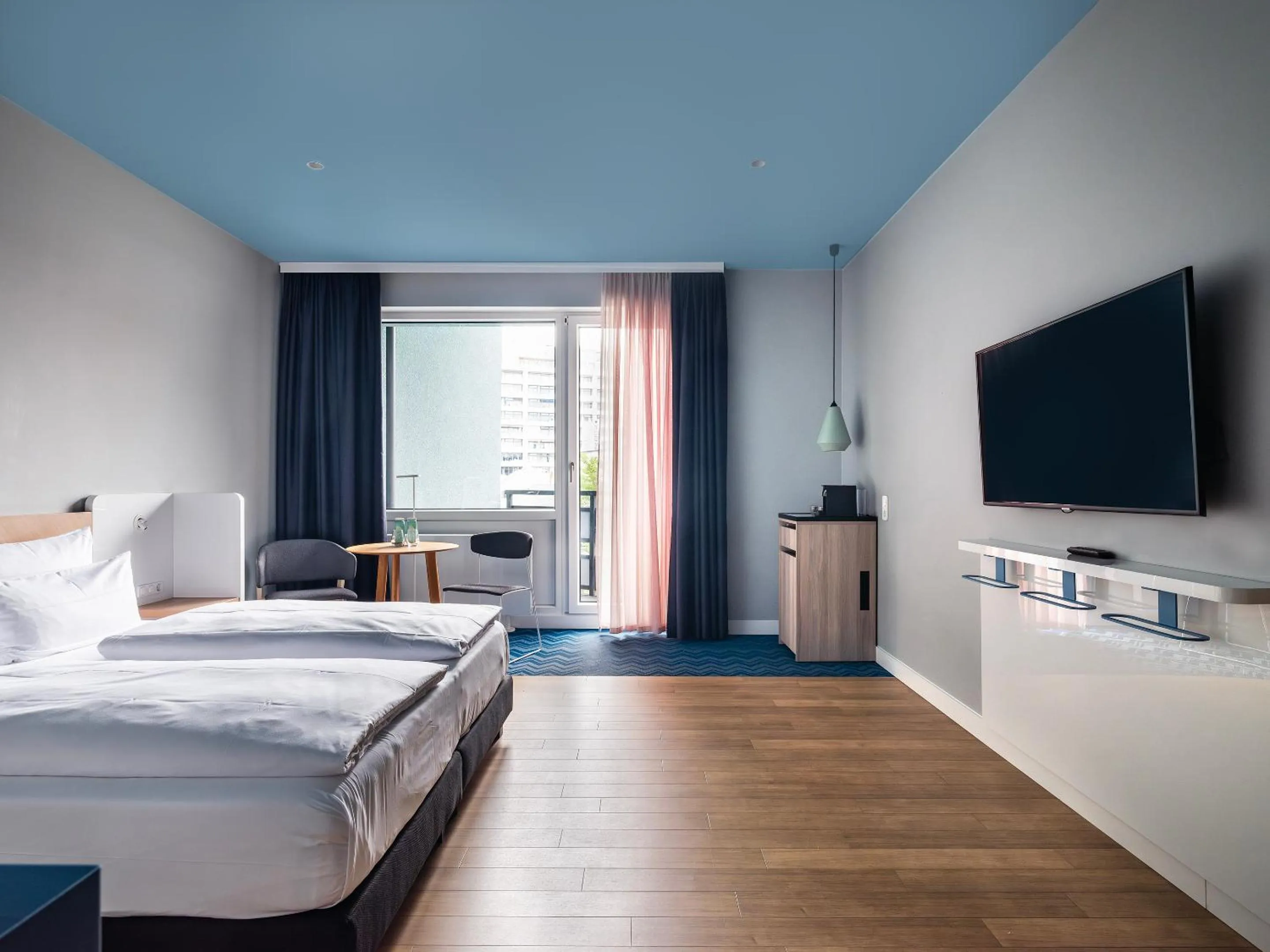 TV and multimedia, Bed in about:berlin Hotel