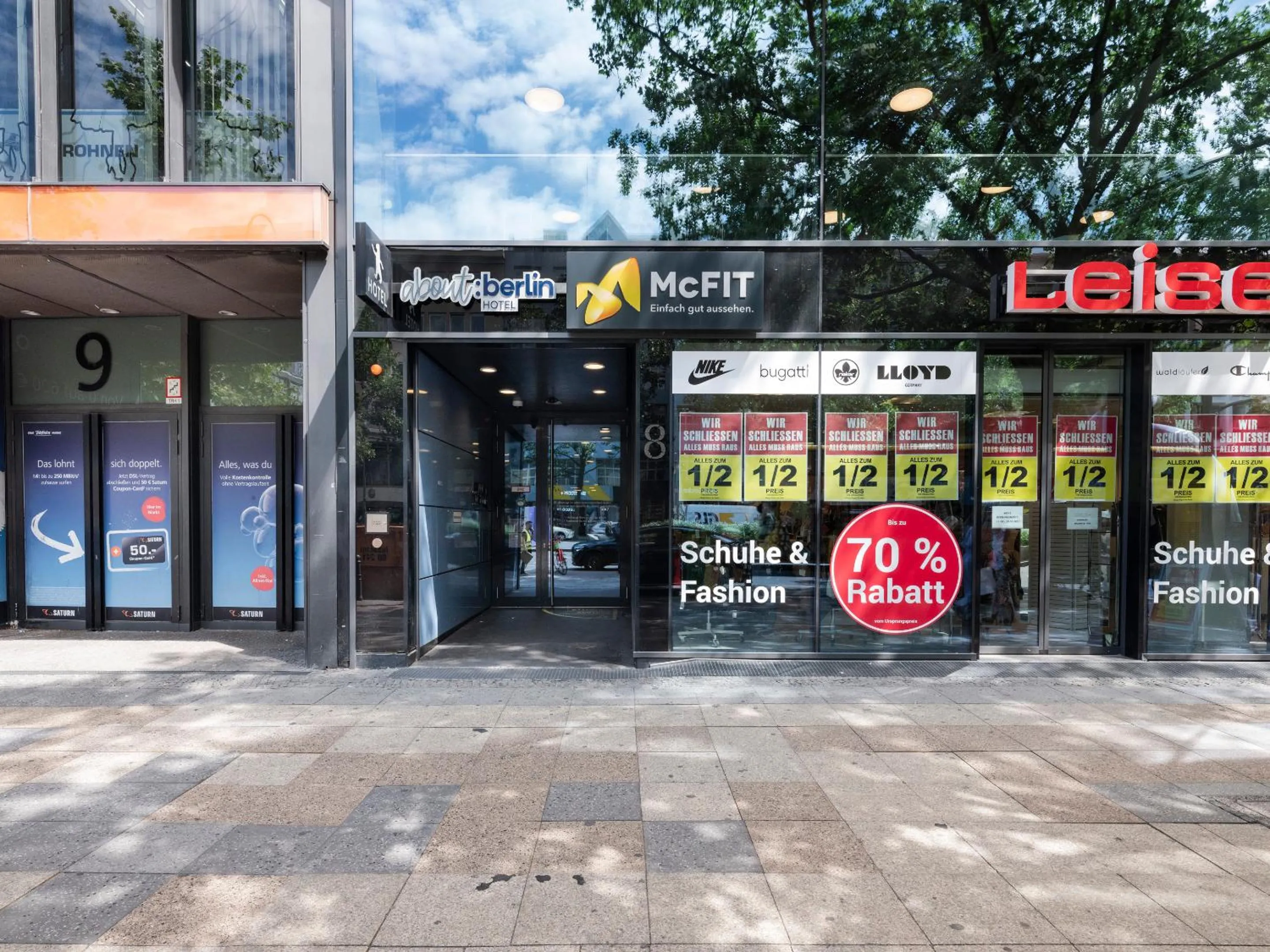 Property building in about:berlin Hotel