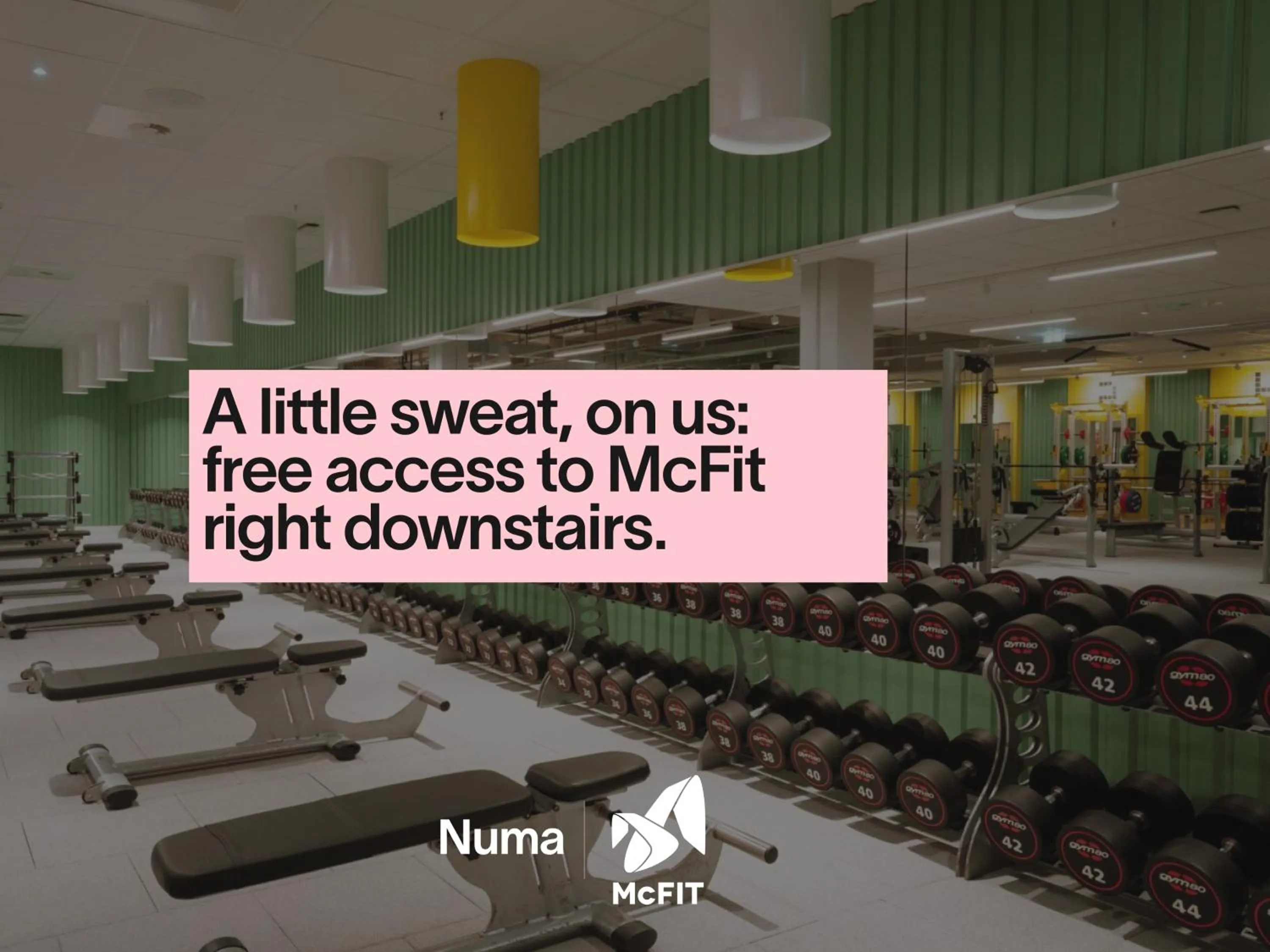 Fitness centre/facilities in Numa Berlin Kudamm