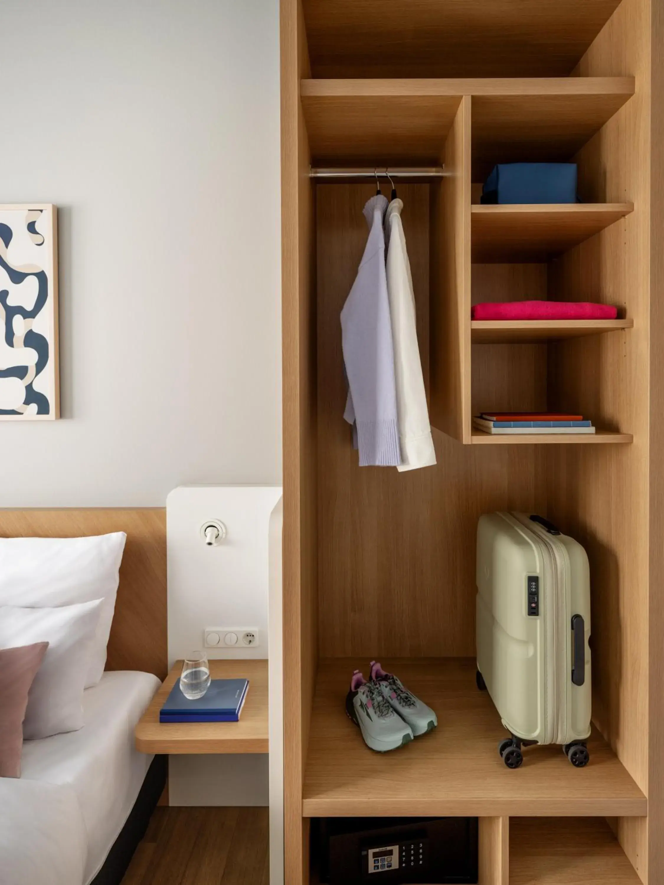 Bedroom in Numa Berlin Kudamm Bedroom in Numa Berlin Kudamm