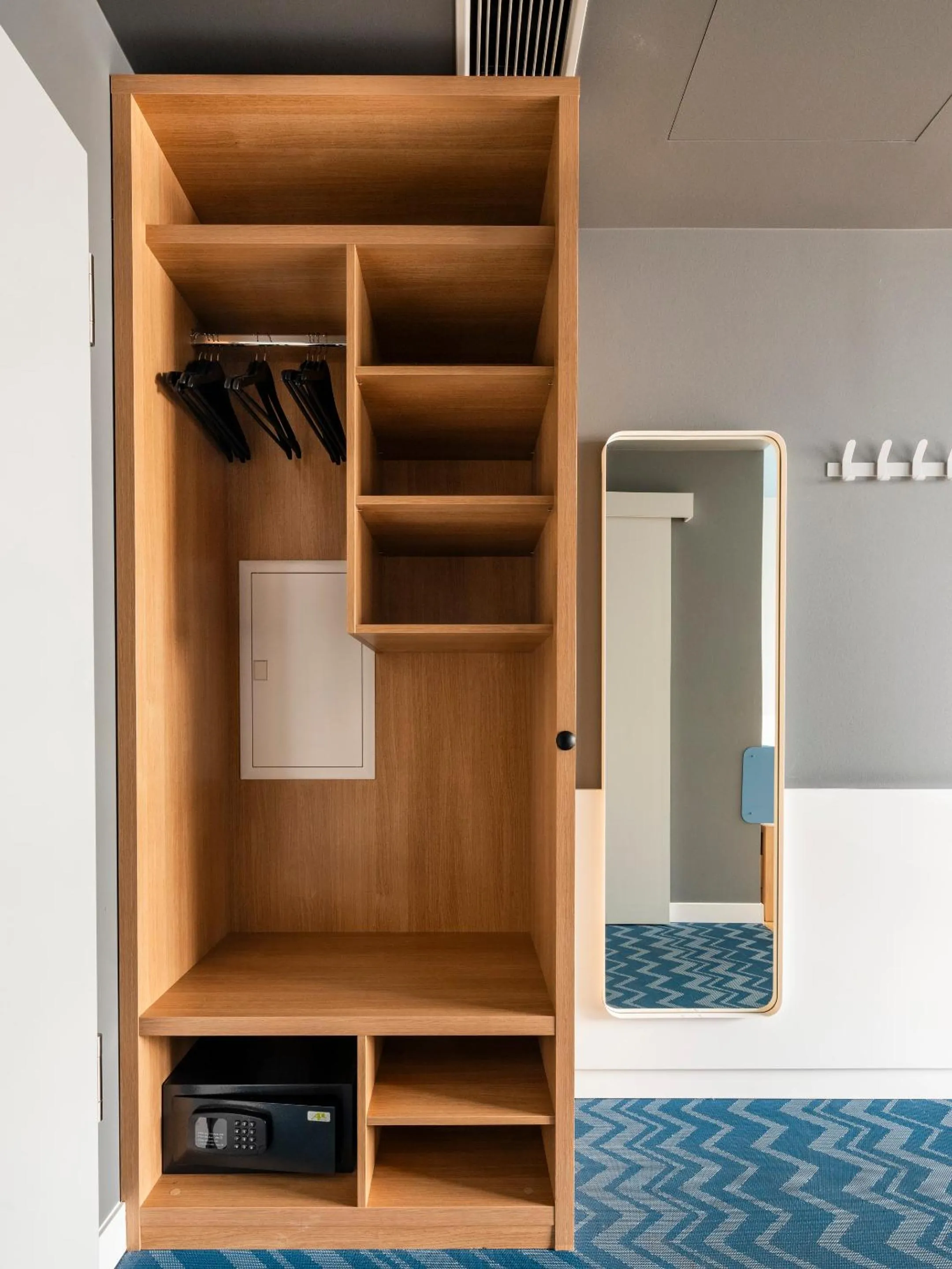 wardrobe in about:berlin Hotel