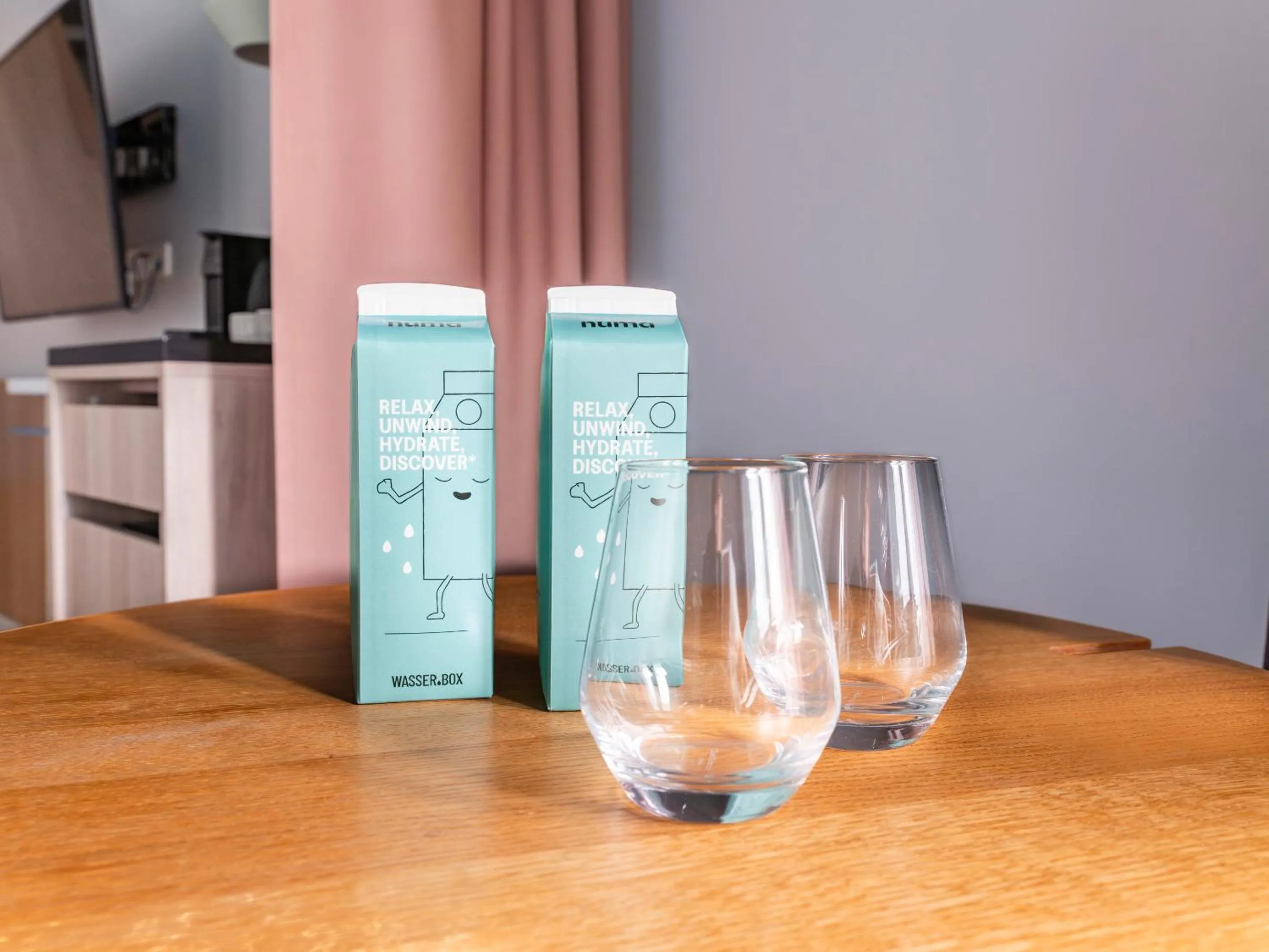 Drinks in about:berlin Hotel