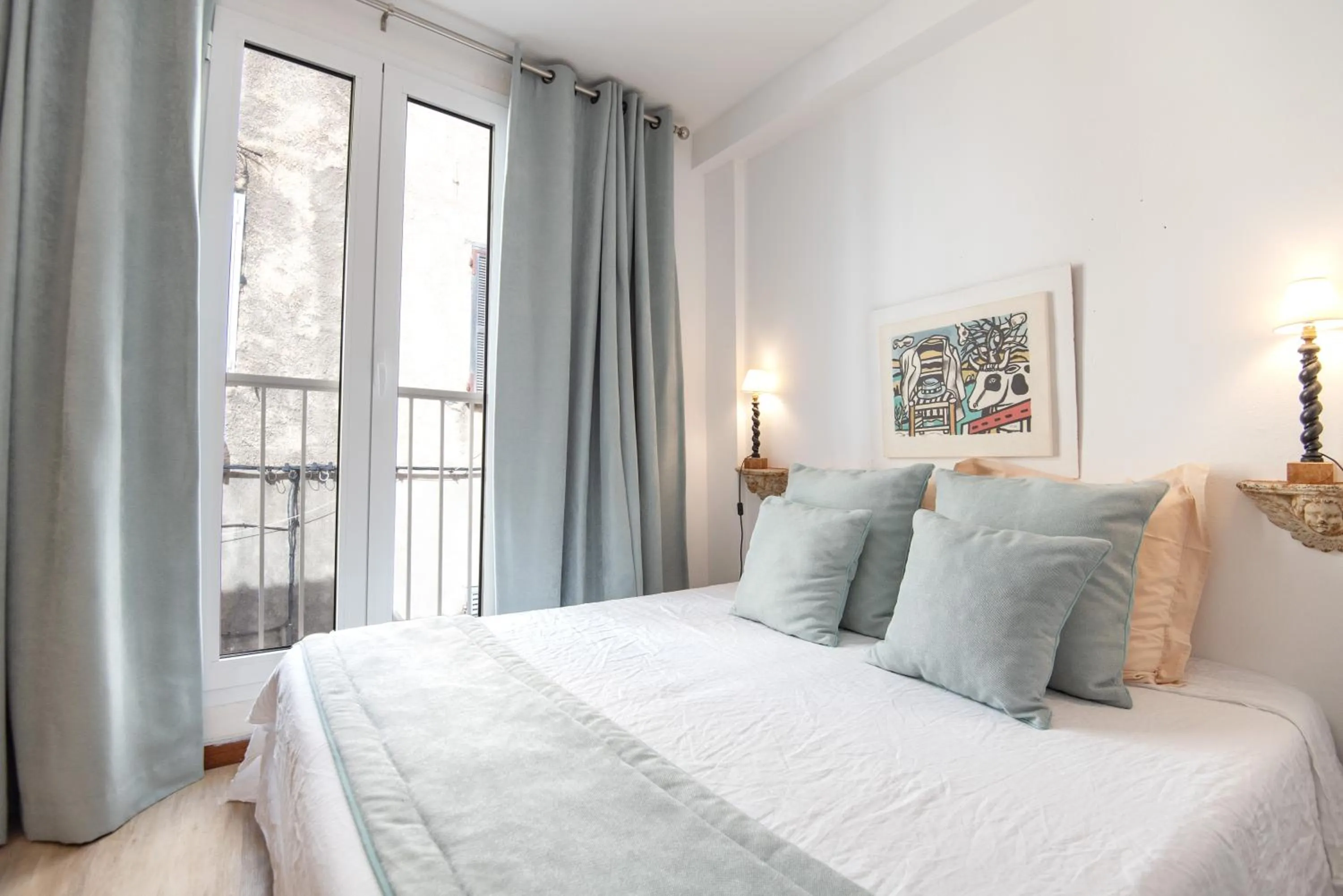 Bedroom, Bed in Le Balcon du Pêcheur