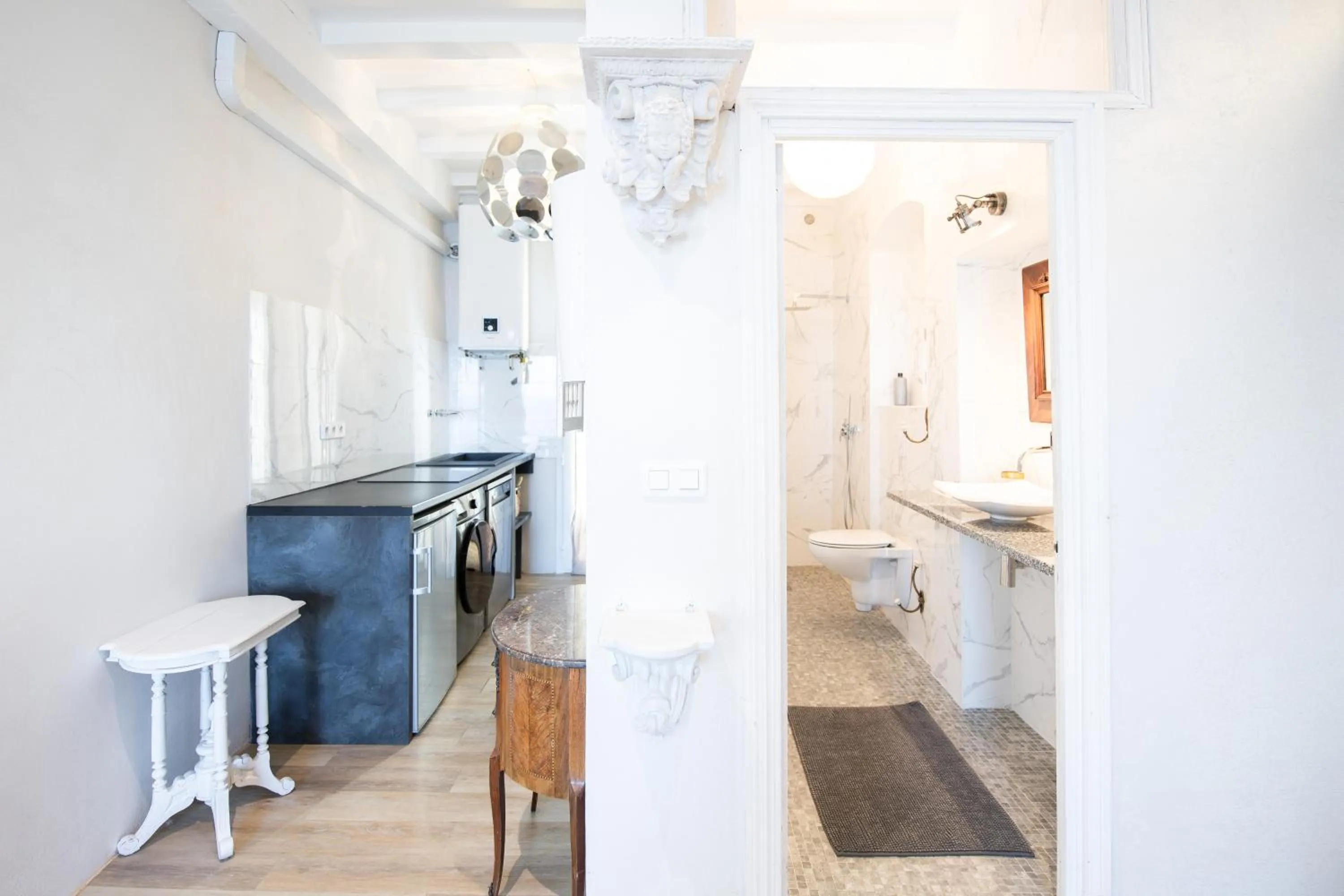 kitchen in Le Balcon du Pêcheur