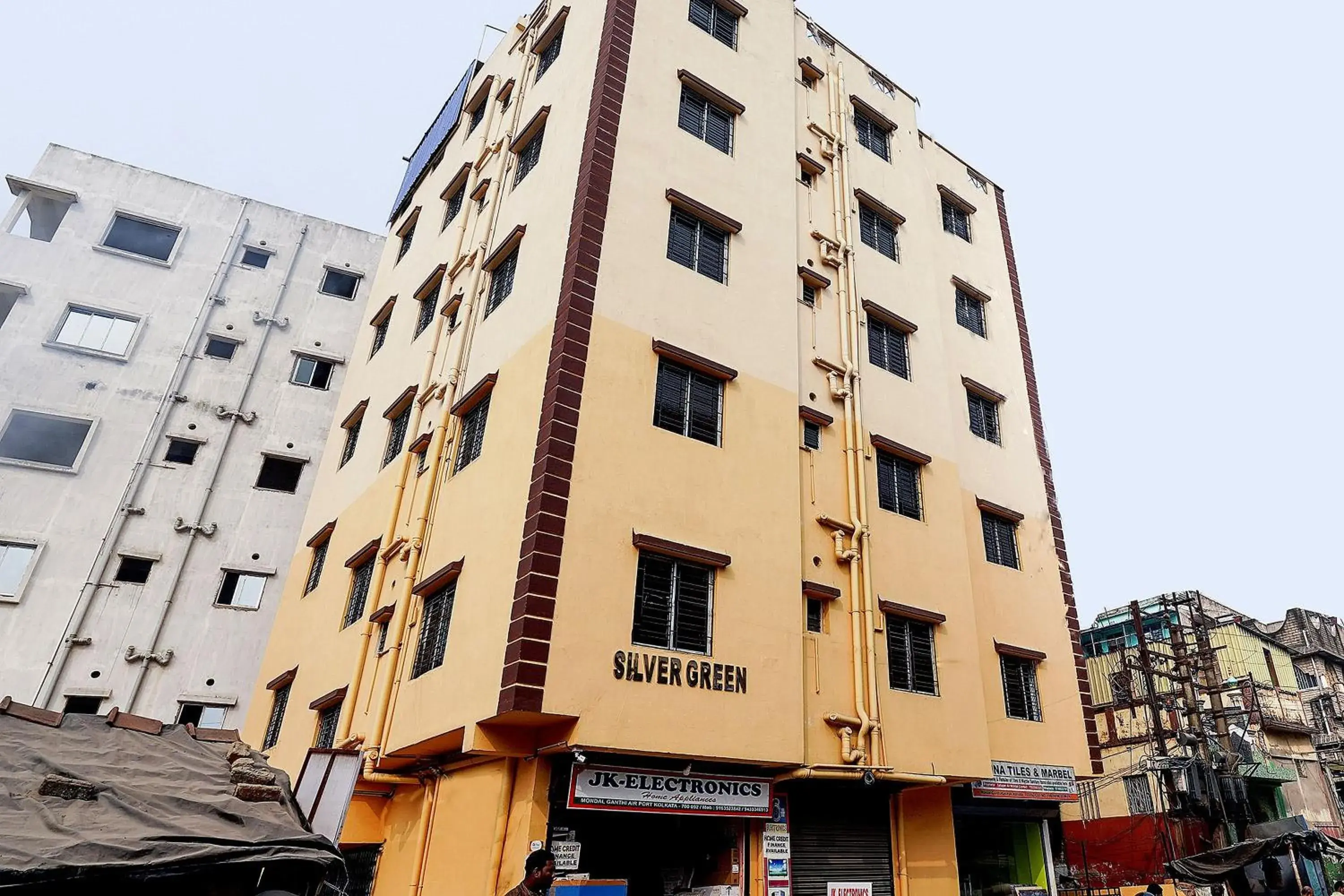 Facade/entrance in SPOT ON Silver Green Facade/entrance in SPOT ON Silver Green