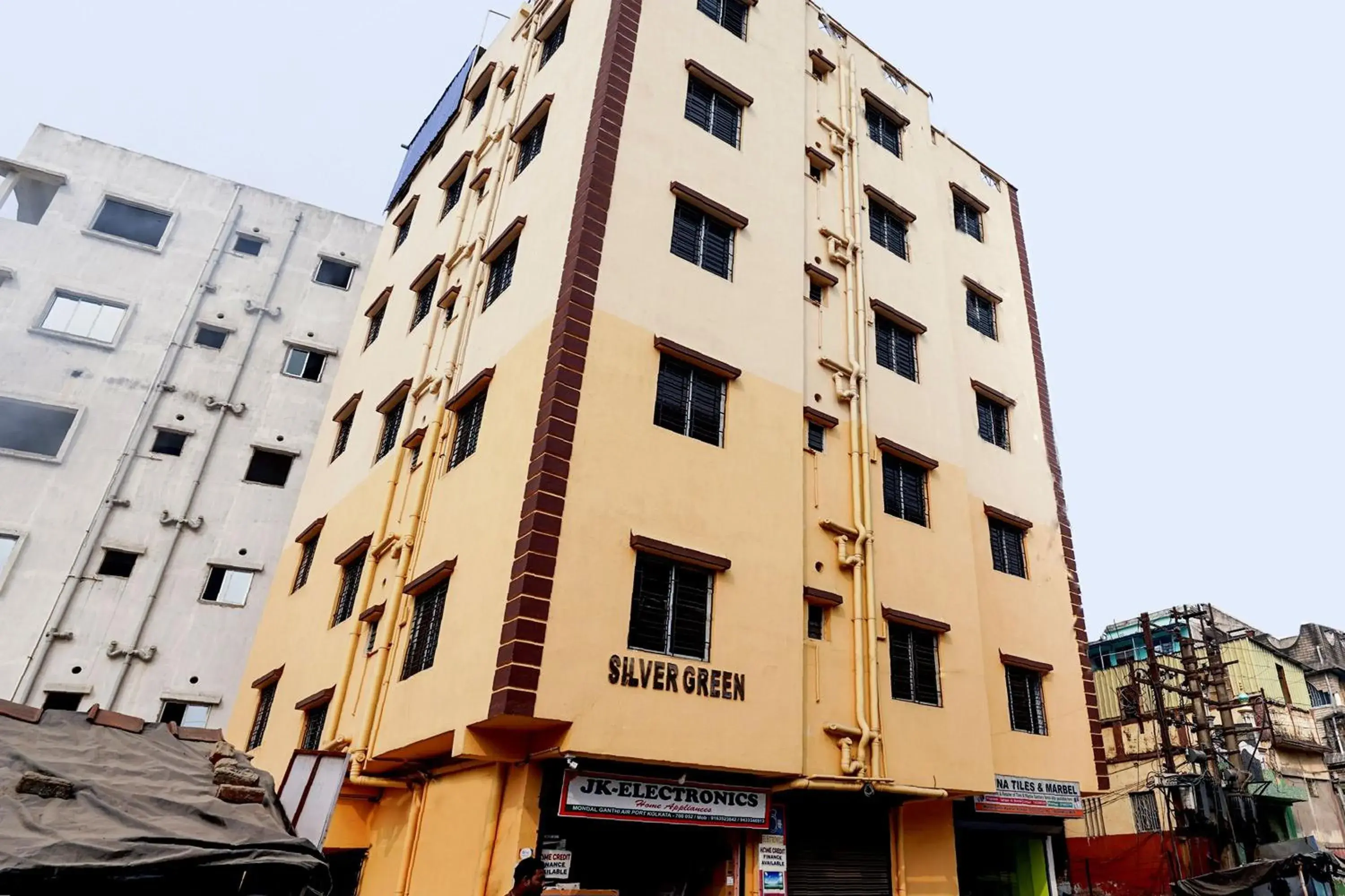 Facade/entrance in SPOT ON Silver Green Facade/entrance in SPOT ON Silver Green