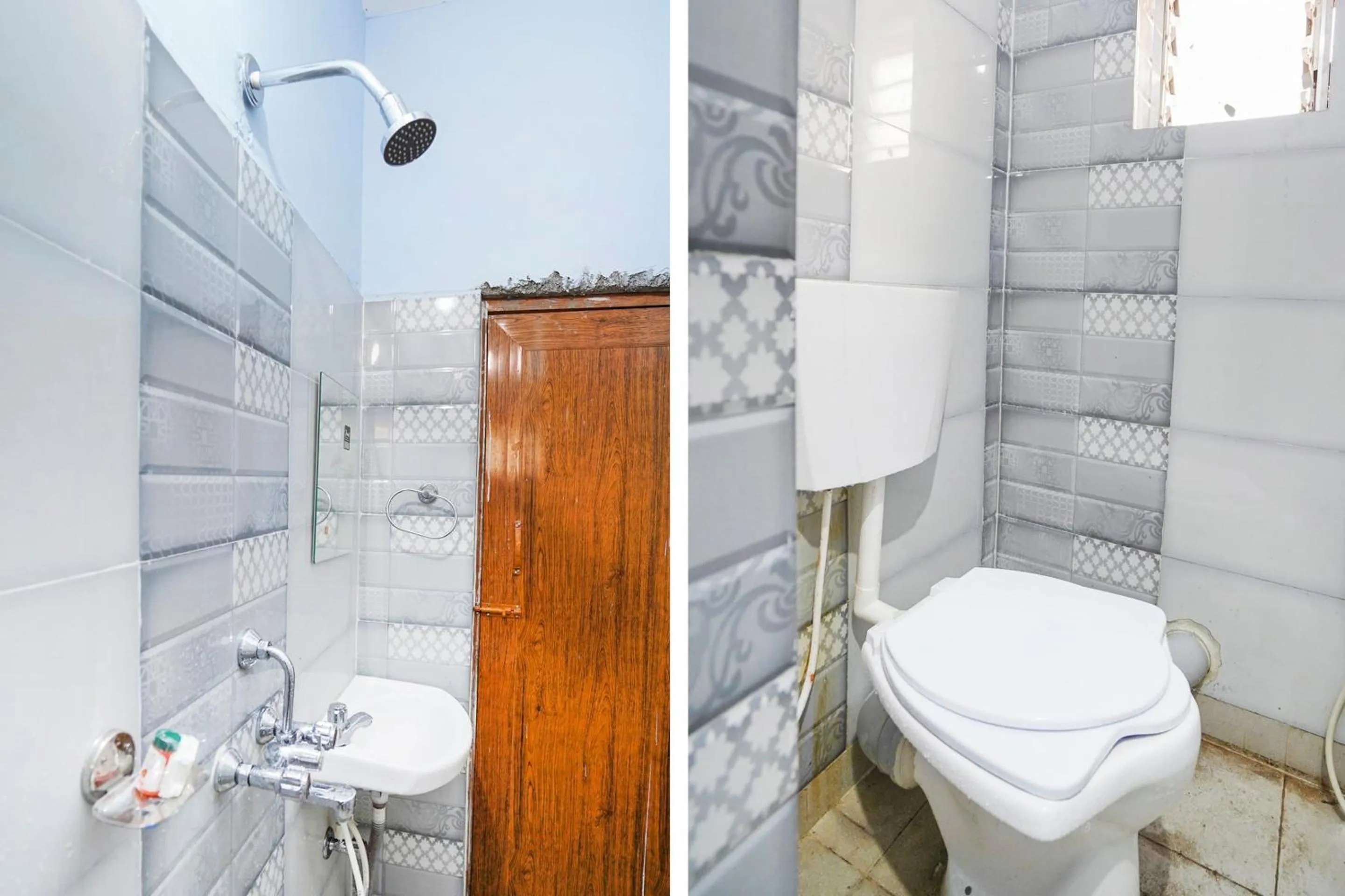 Bathroom in SPOT ON Silver Green