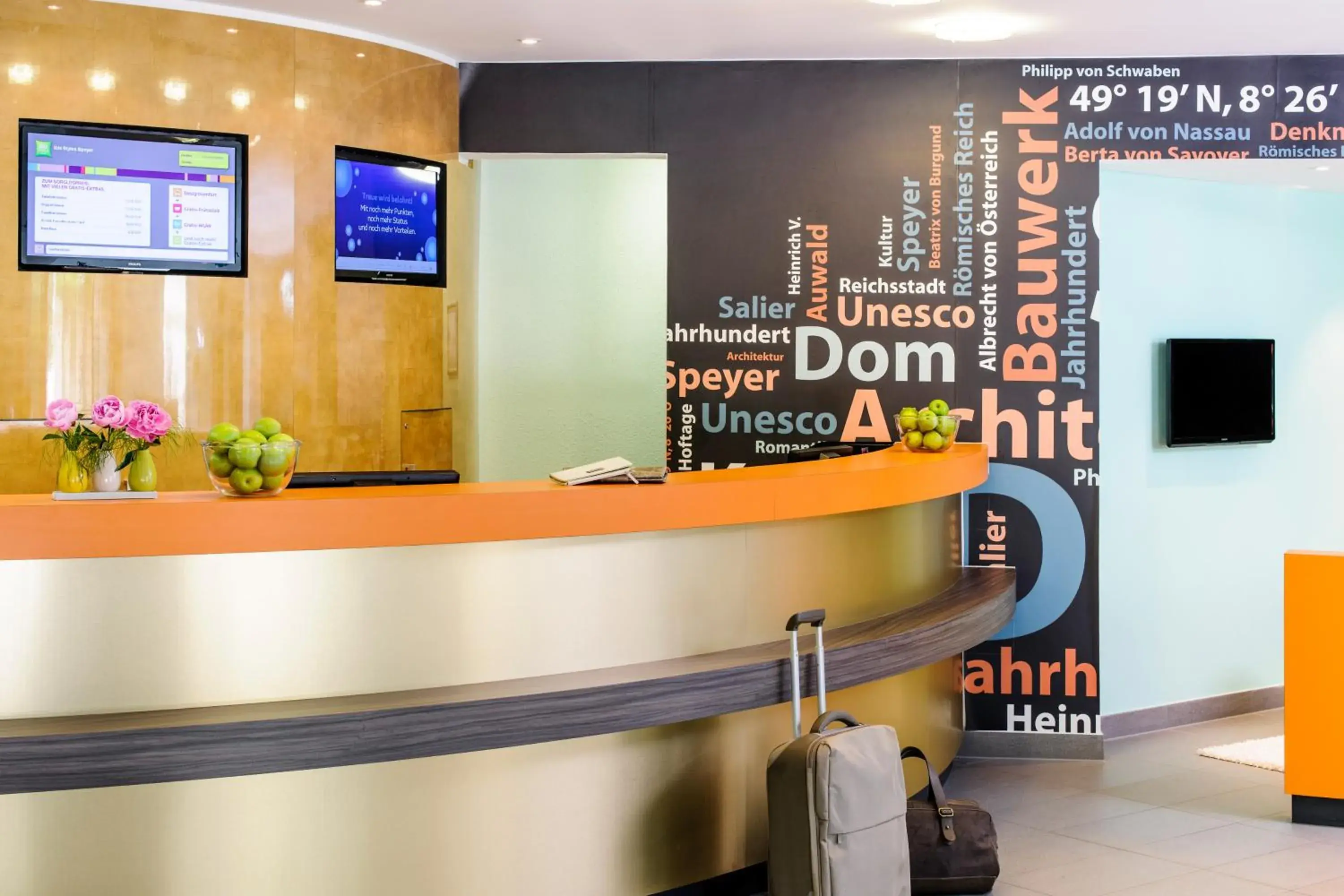 Lobby or reception in ibis Styles Speyer Lobby or reception in ibis Styles Speyer