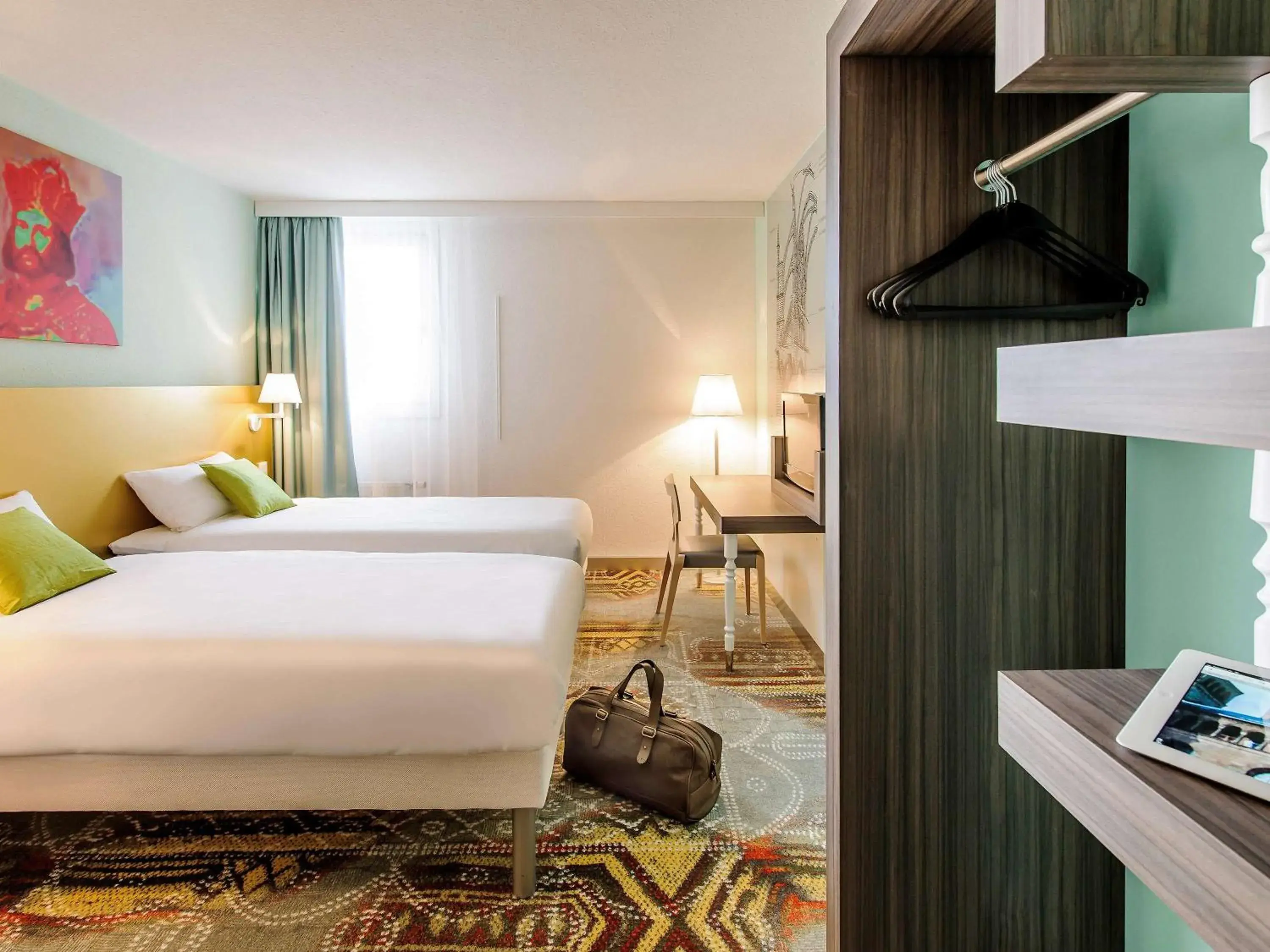 Photo of the whole room, Bed in ibis Styles Speyer Photo of the whole room, Bed in ibis Styles Speyer